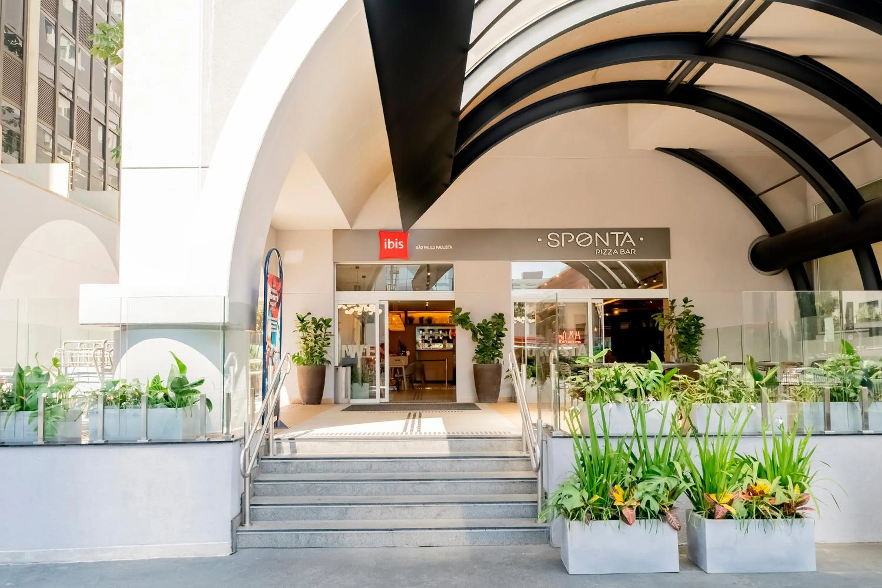 Facade/entrance in ibis Sao Paulo Paulista