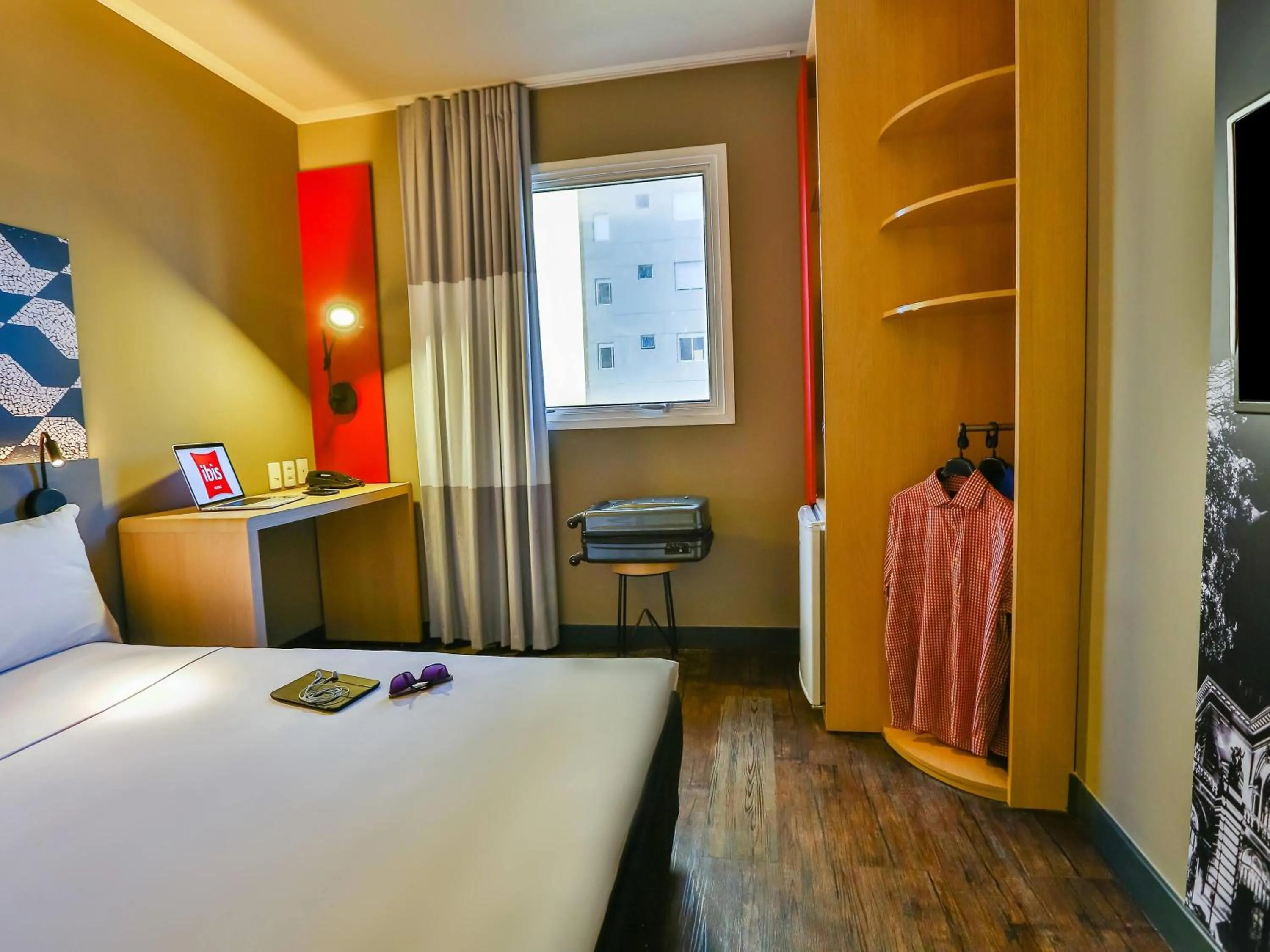 Bedroom, Bed in ibis Sao Paulo Morumbi