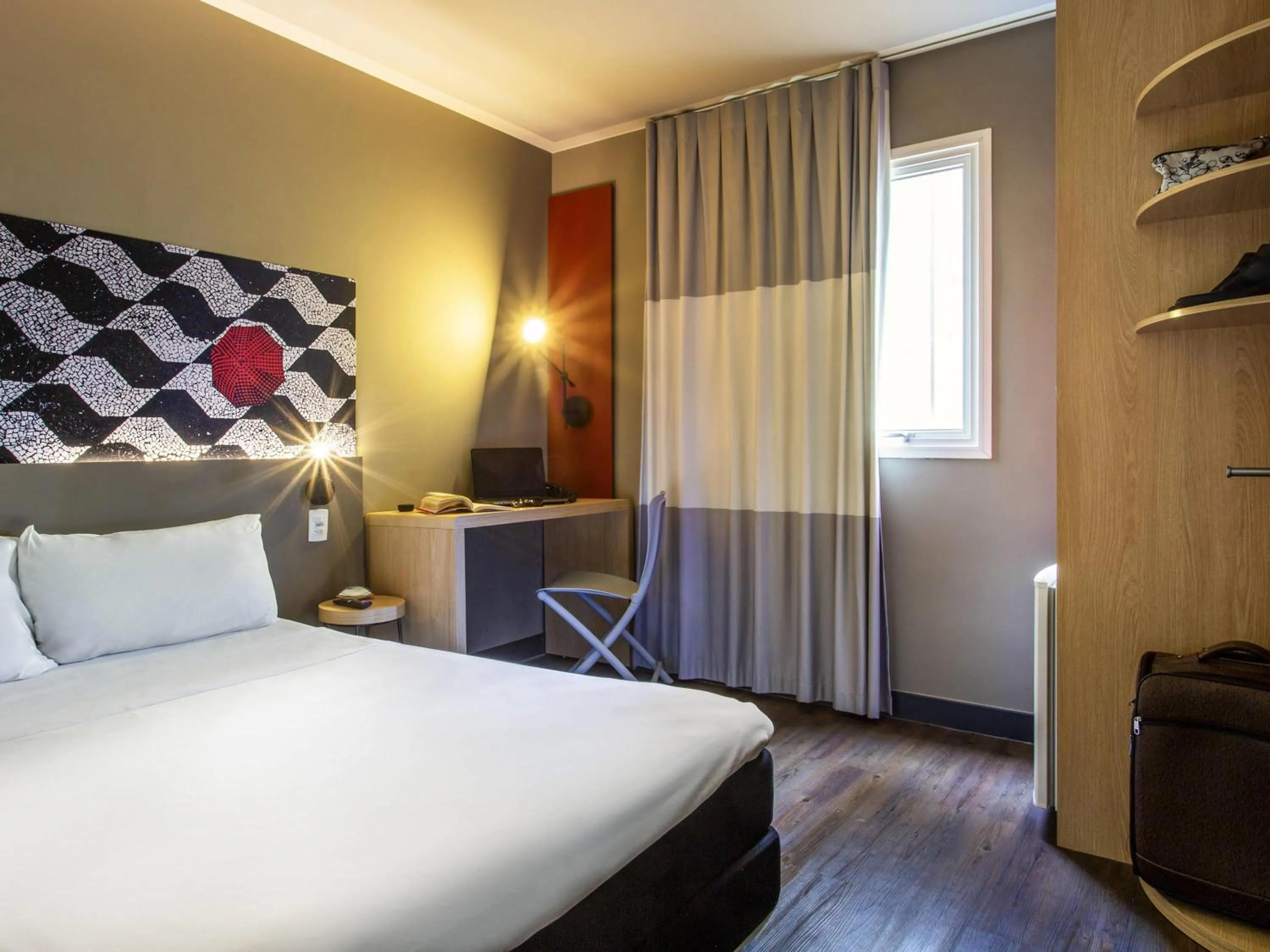 Bedroom, Bed in ibis Sao Paulo Morumbi