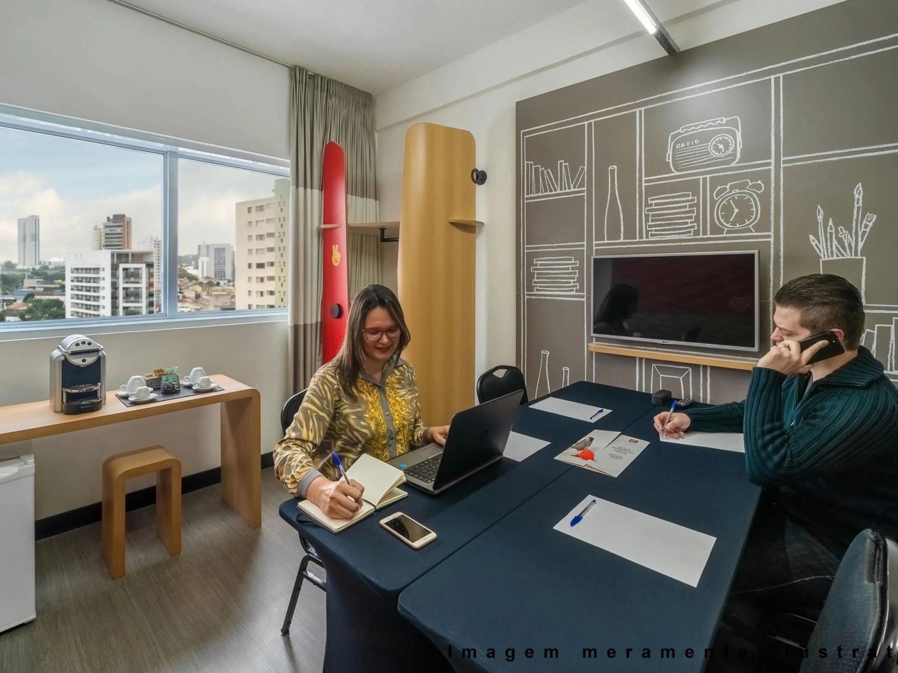 Bedroom in ibis Sao Paulo Morumbi