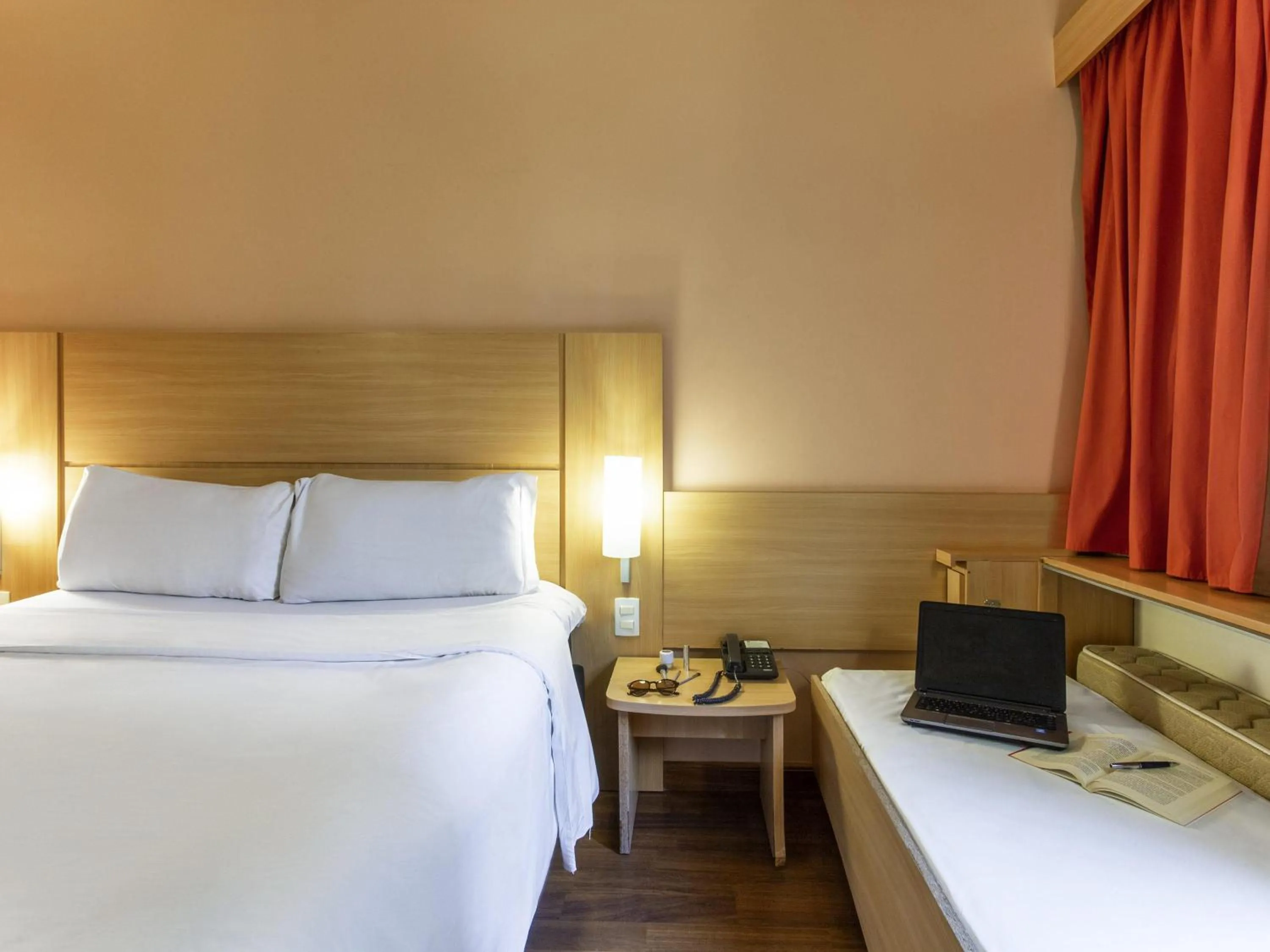 Bedroom, Bed in ibis Sao Paulo Morumbi