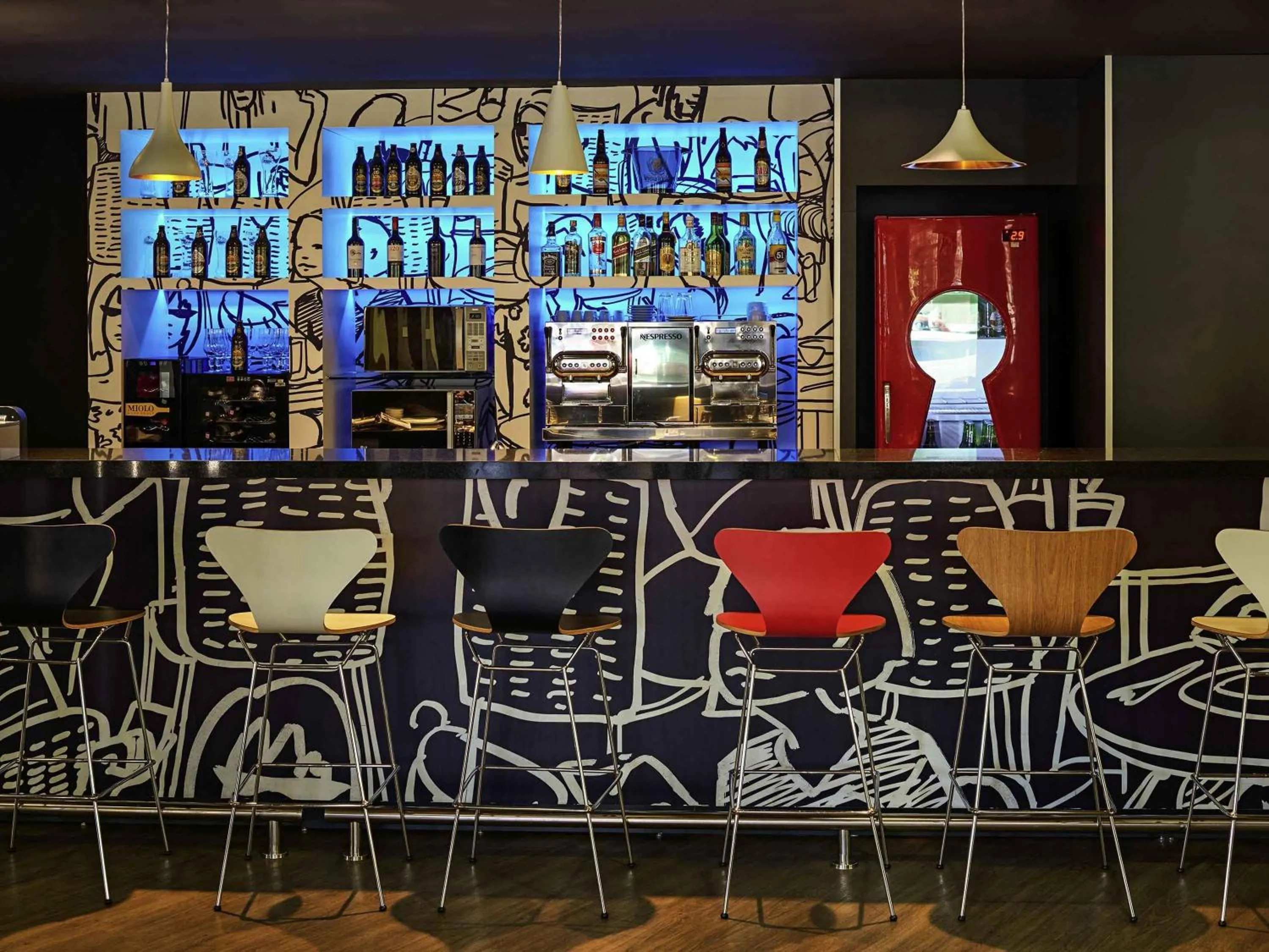 Lounge or bar in ibis Sao Paulo Morumbi