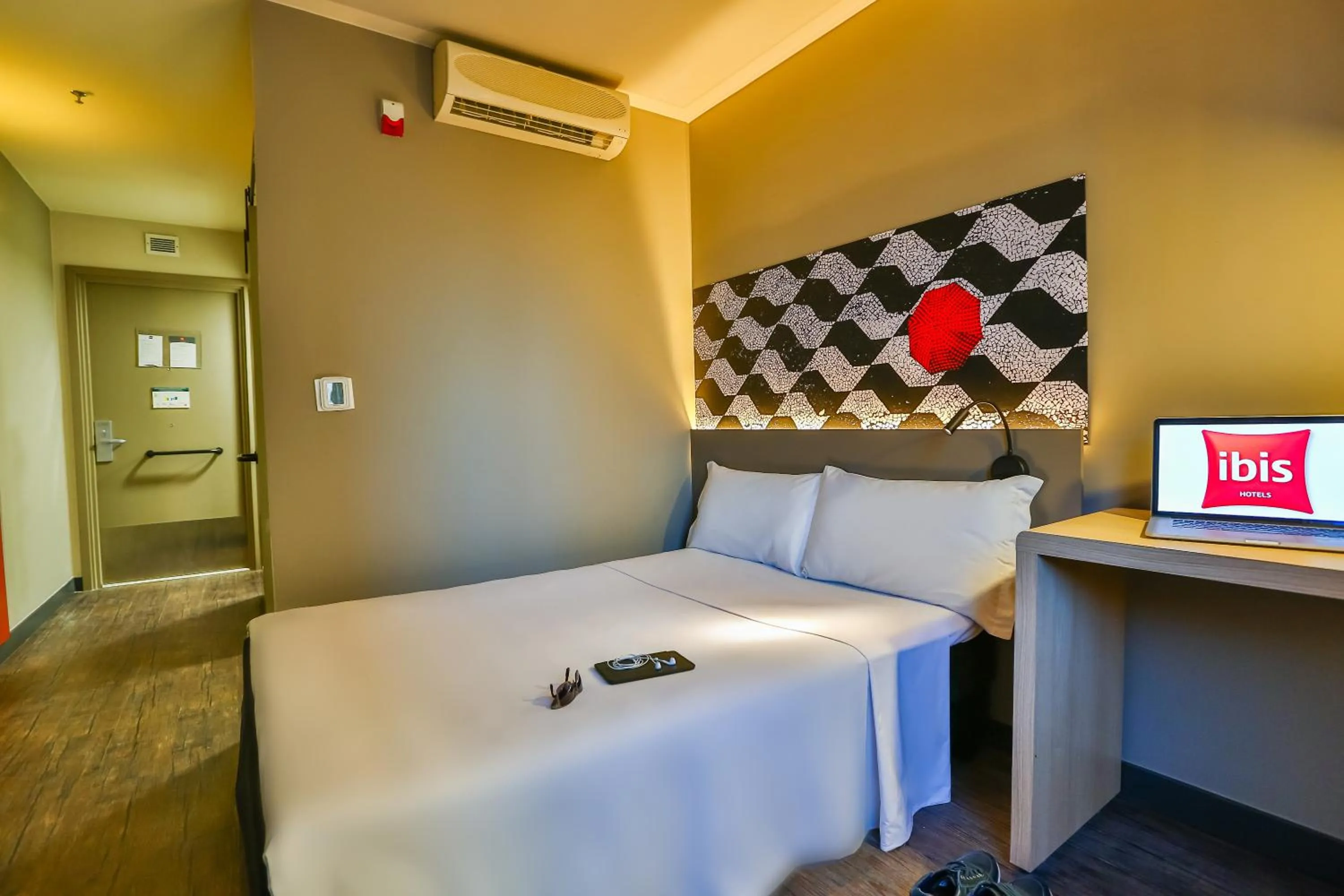 Bed in ibis Sao Paulo Morumbi