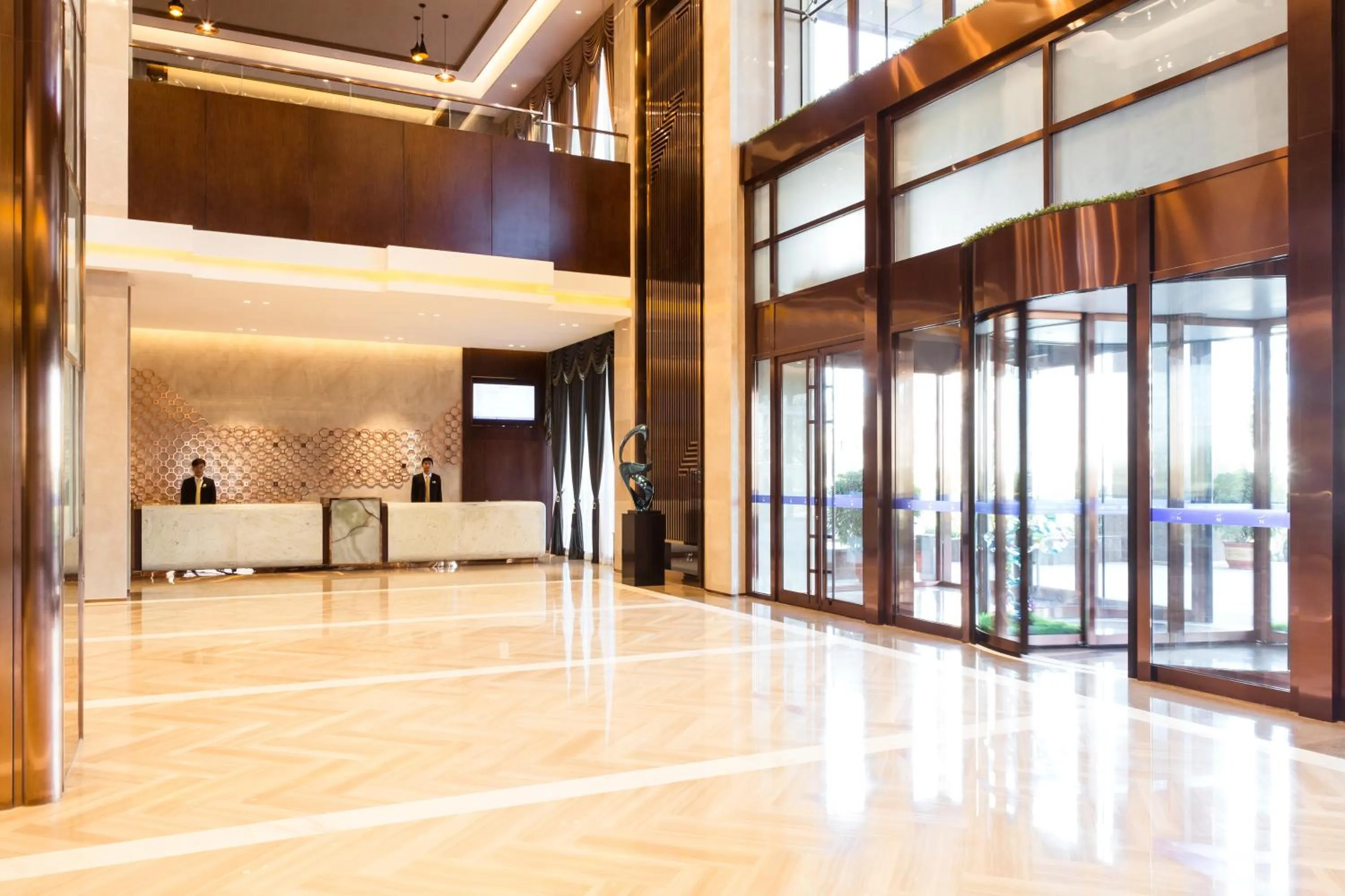Lobby or reception in Novotel Daqing Haofang