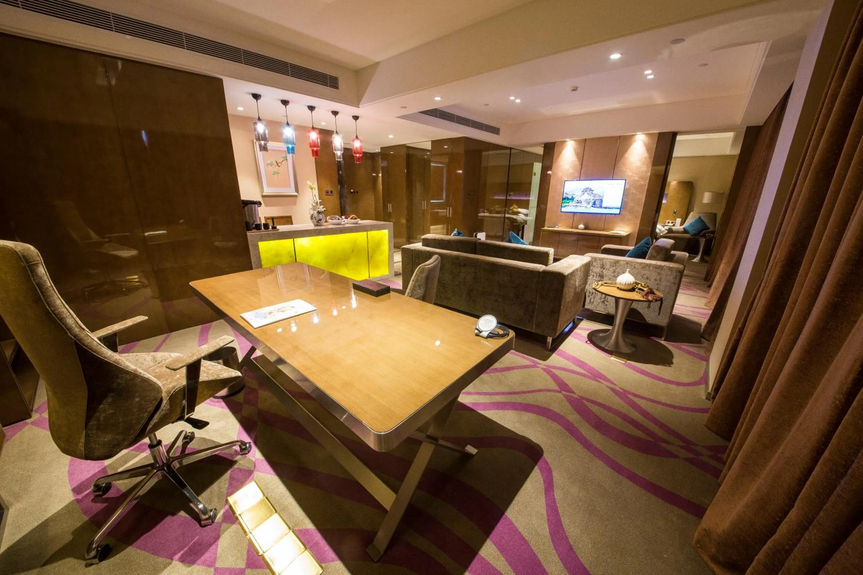 Living room in Novotel Daqing Haofang