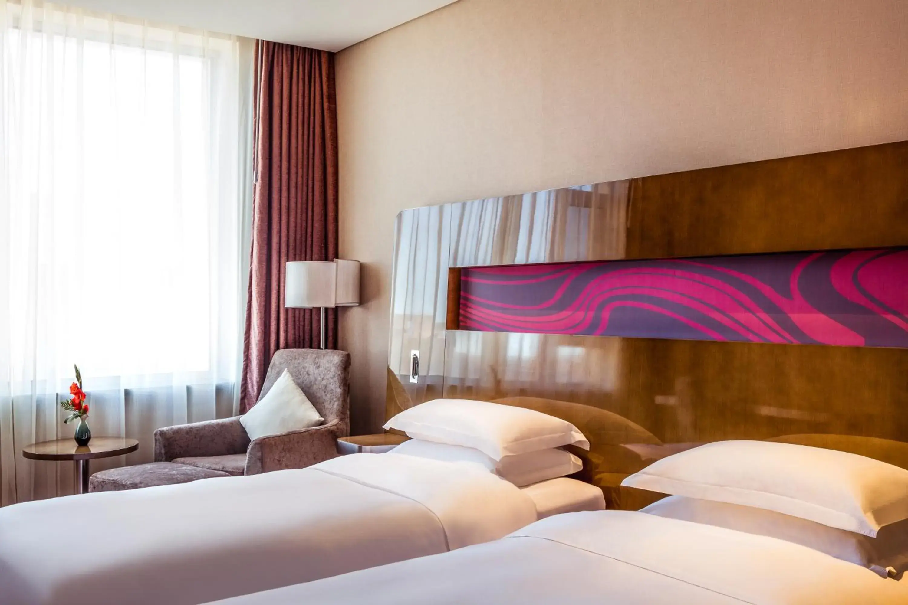 Twin Room in Novotel Daqing Haofang Twin Room in Novotel Daqing Haofang