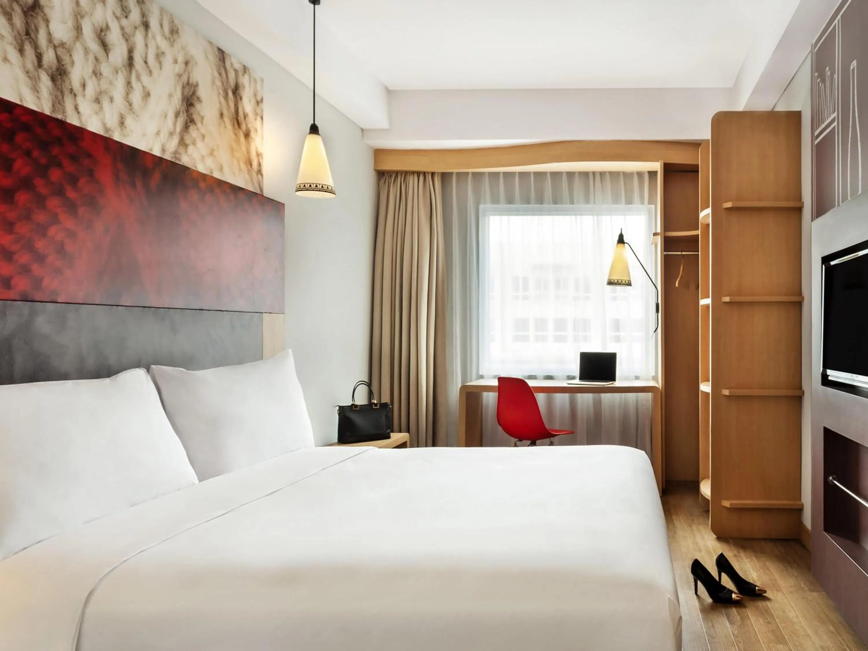 Bedroom, Bed in ibis Yogyakarta Adi Sucipto