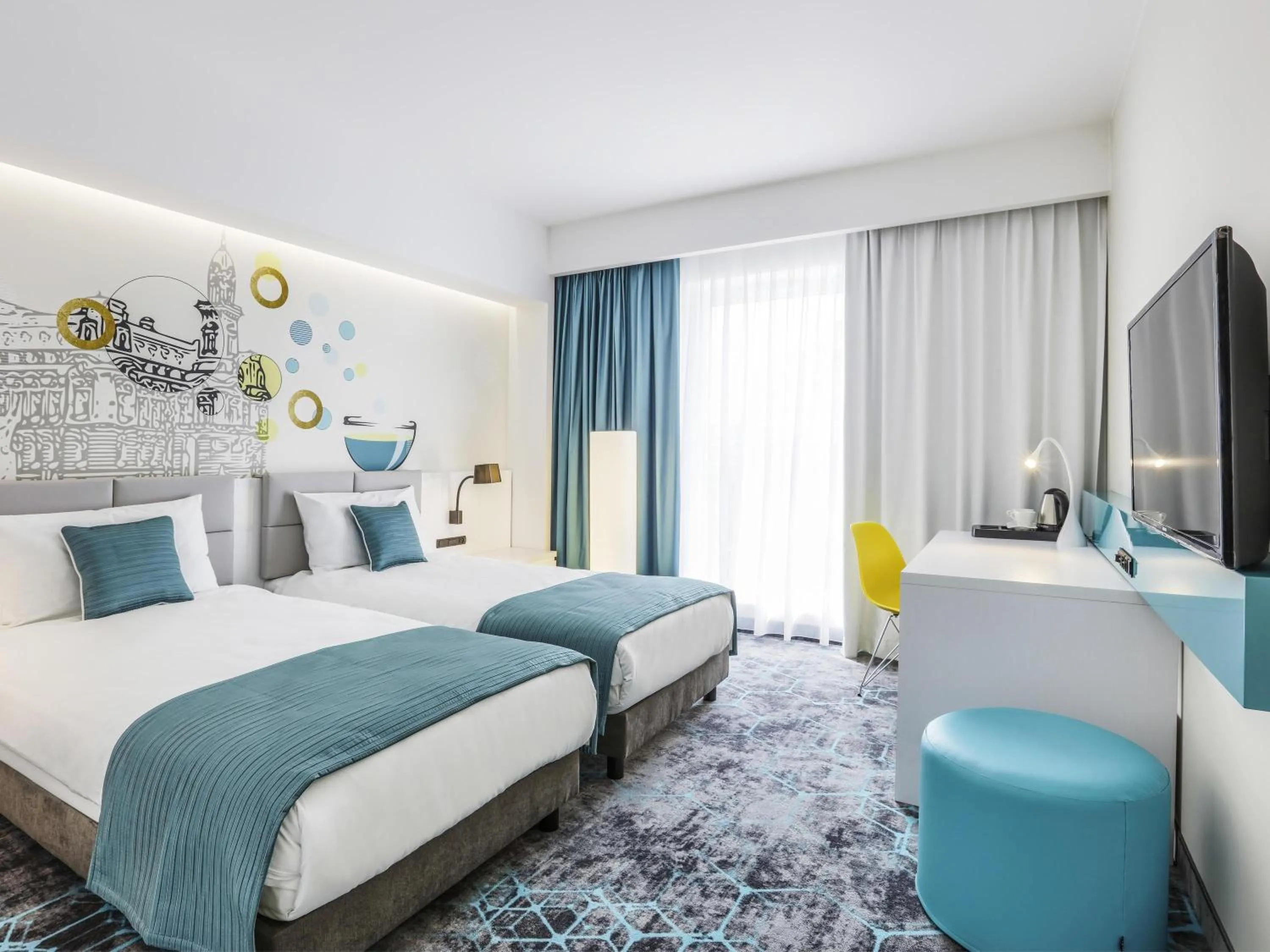 Bedroom, Bed in ibis Styles Nowy Sacz