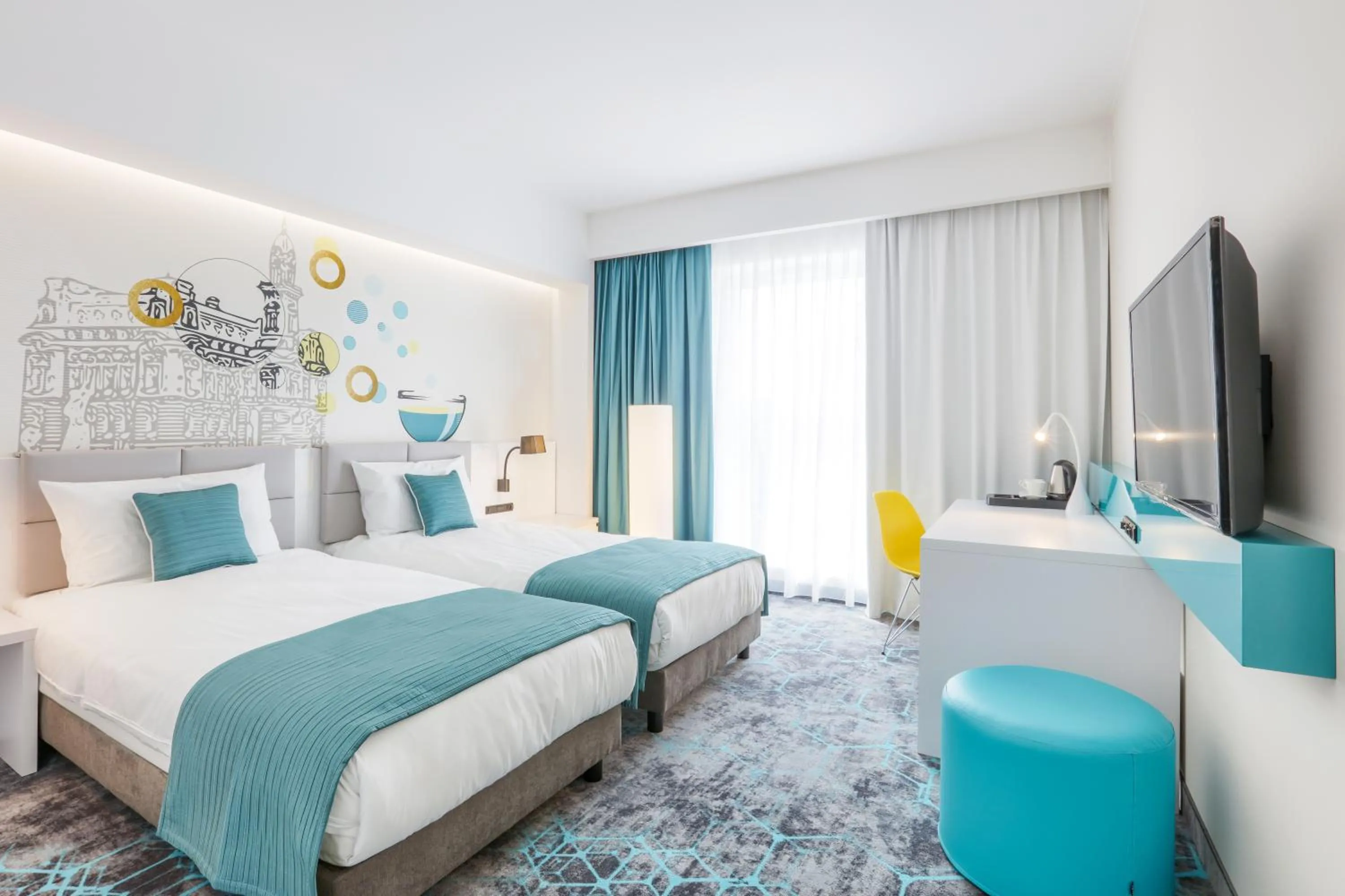 Bed in ibis Styles Nowy Sacz