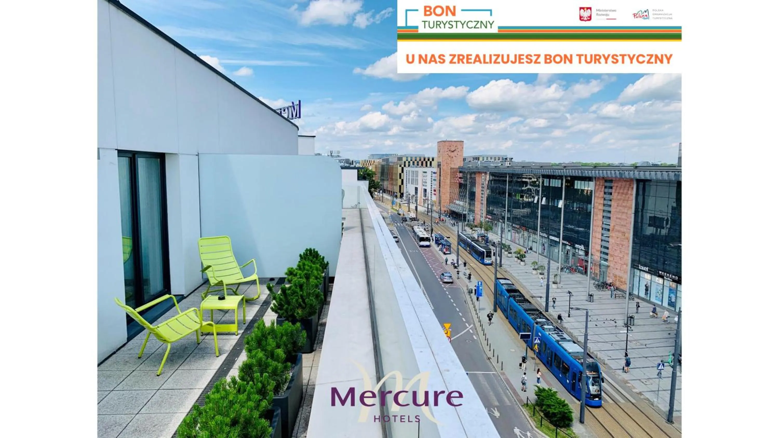 Balcony/Terrace in Mercure Krakow Stare Miasto