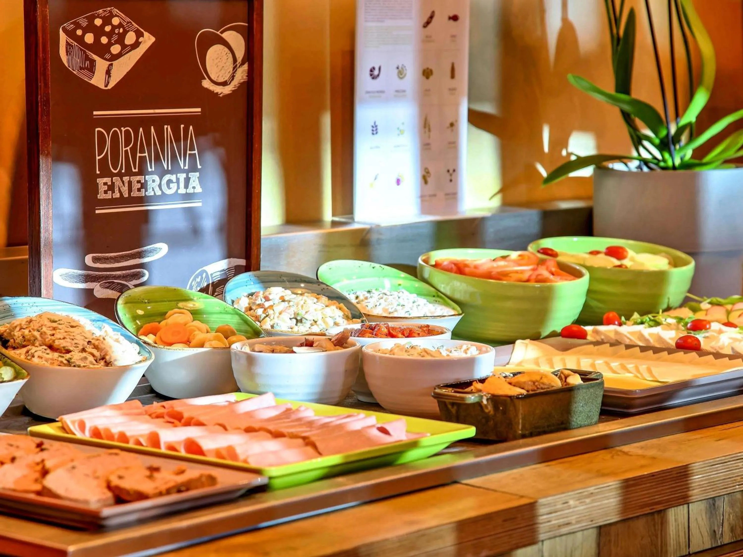 Breakfast in Ibis Gdansk Stare Miasto