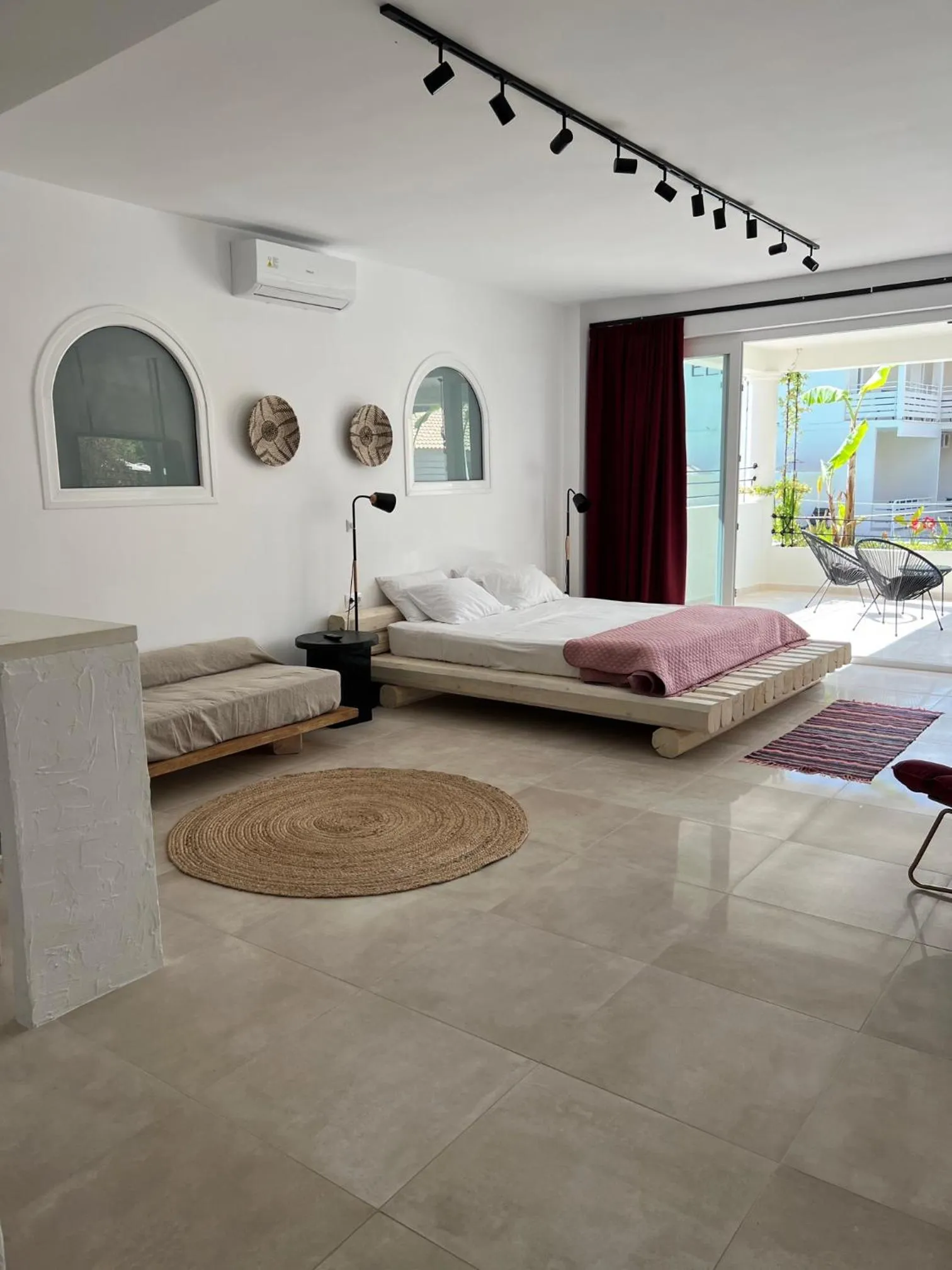 Bedroom, Bed in Three Seasons