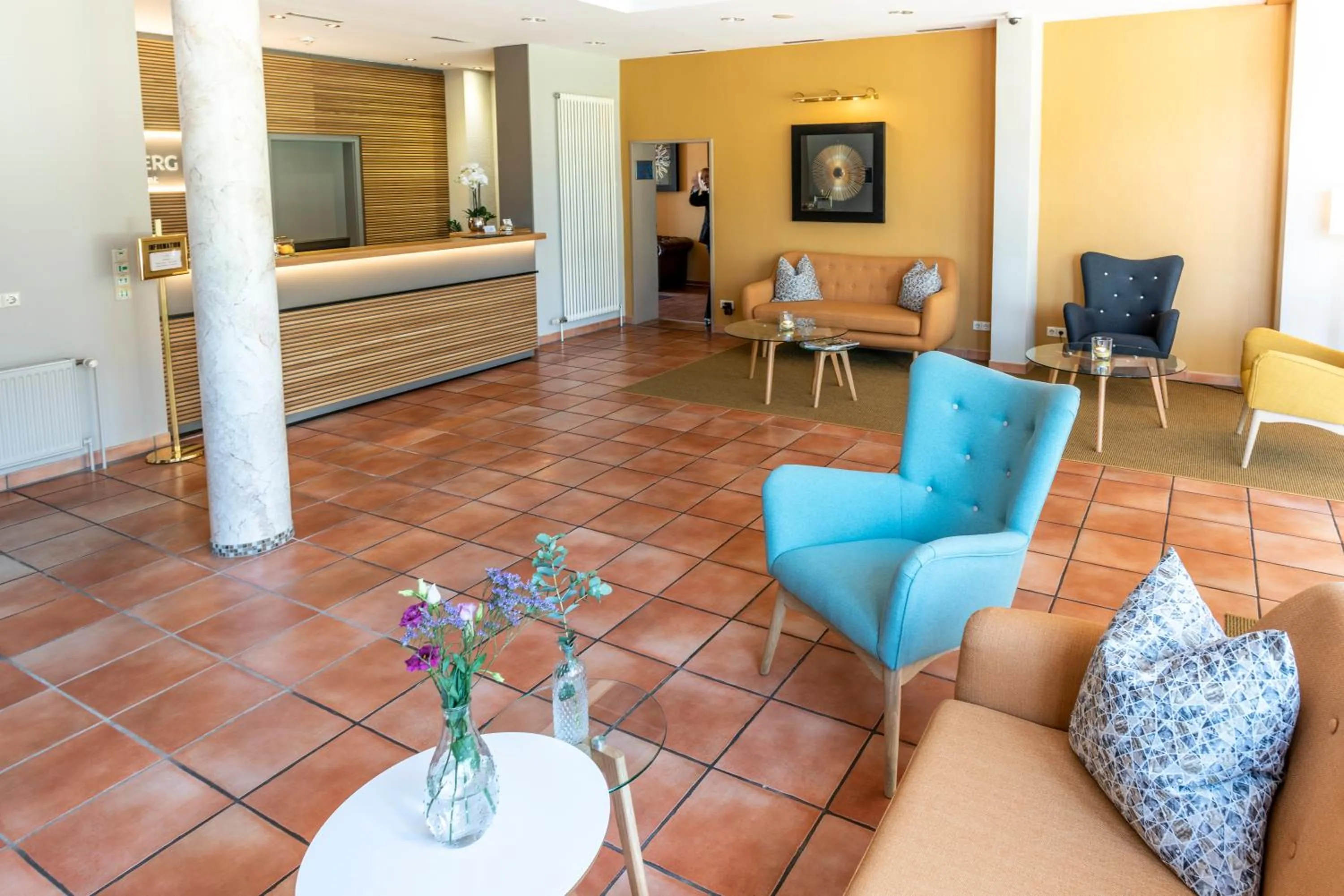 Lobby or reception in Komfort-Hotel Katerberg