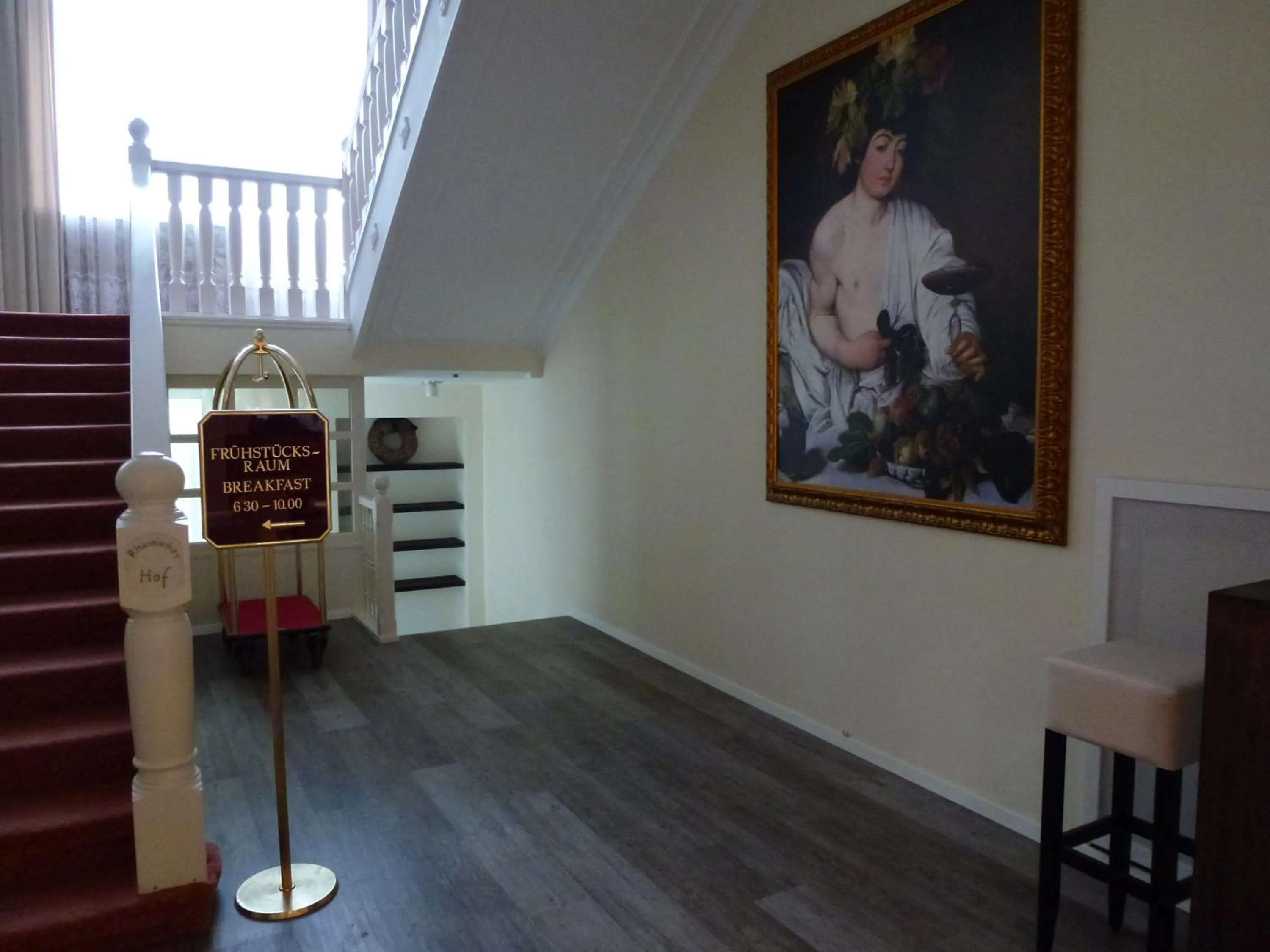 Lobby or reception in Hotel Rheinischer Hof Bad Soden