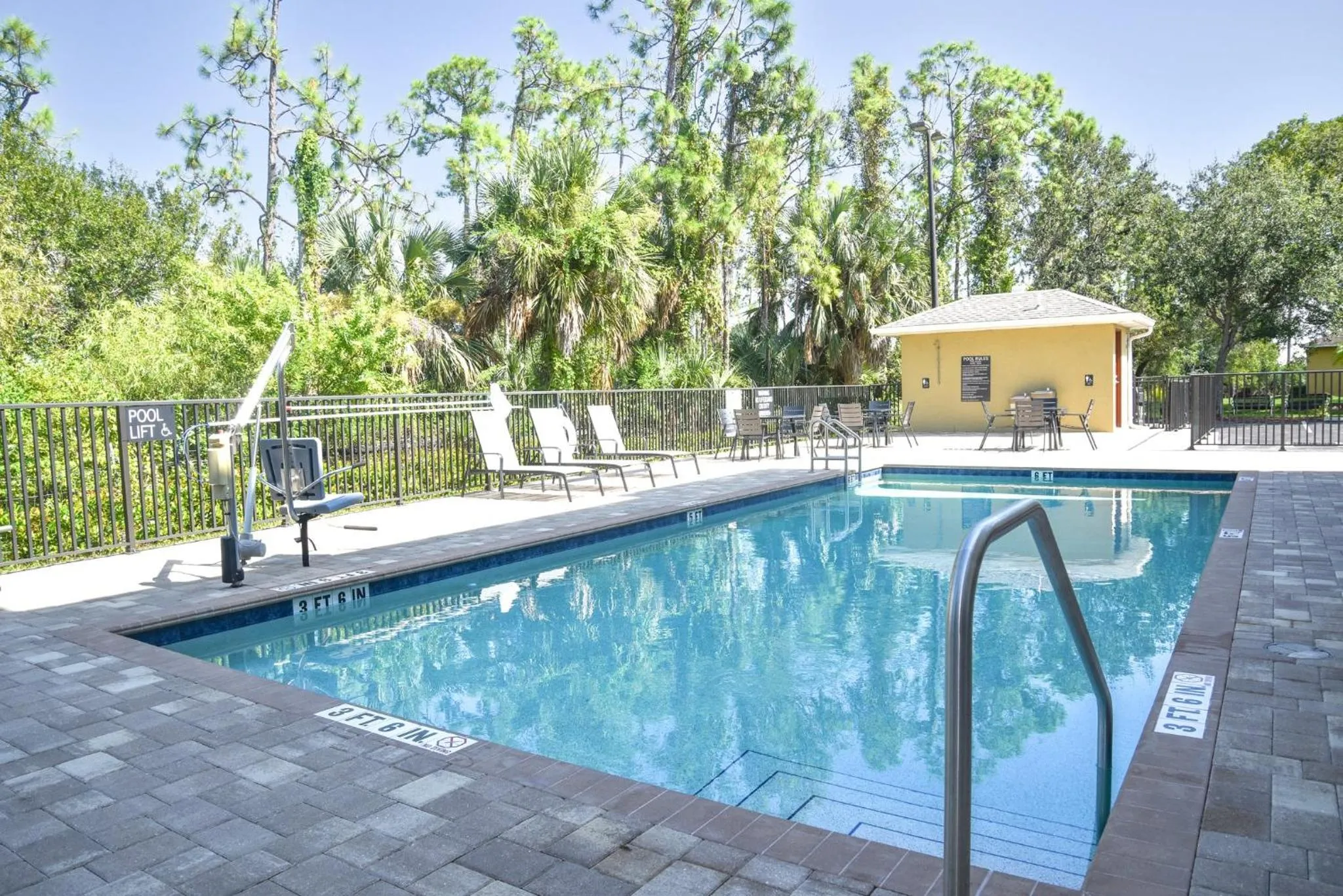 Swimming pool in Candlewood Suites Fort Myers Interstate 75 by IHG