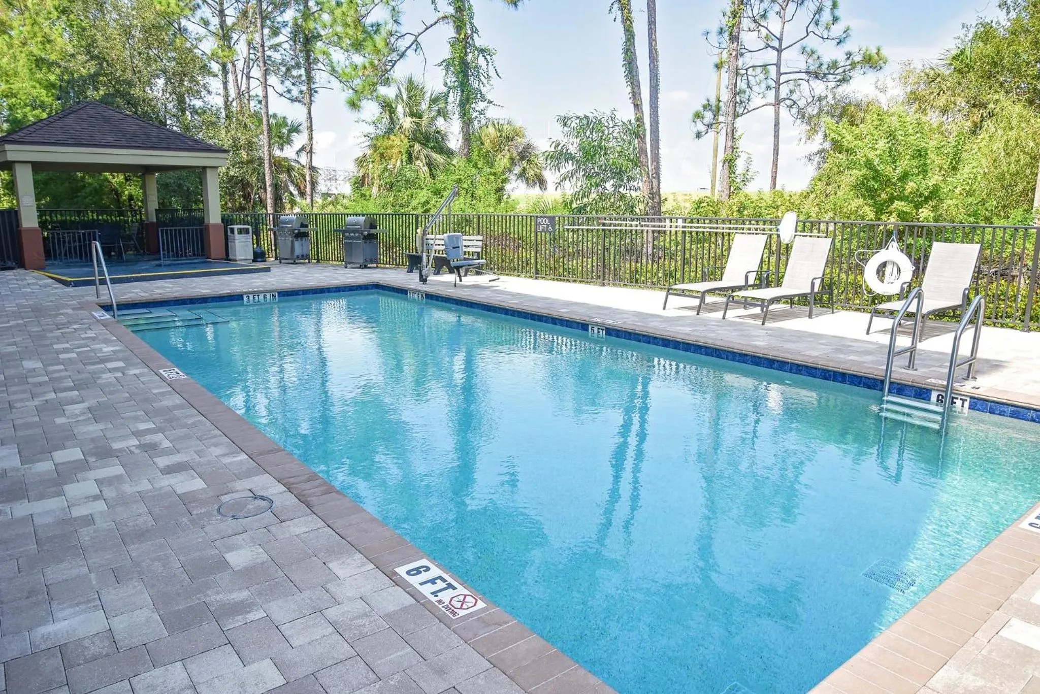 Swimming pool in Candlewood Suites Fort Myers Interstate 75 by IHG