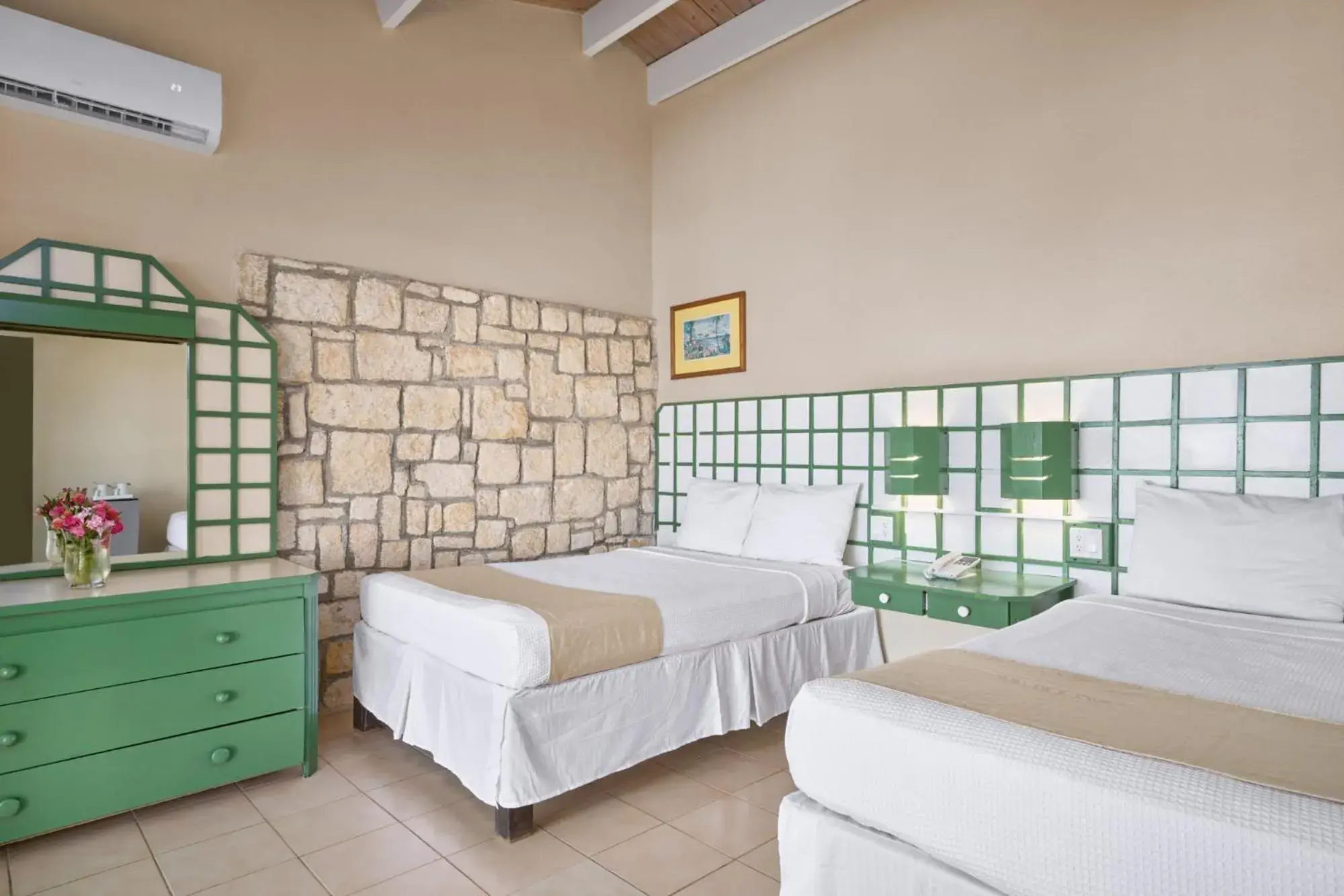 Garden View Bungalow (2 Doubles) in Hawksbill Resort Antigua - All Inclusive Garden View Bungalow (2 Doubles) in Hawksbill Resort Antigua - All Inclusive