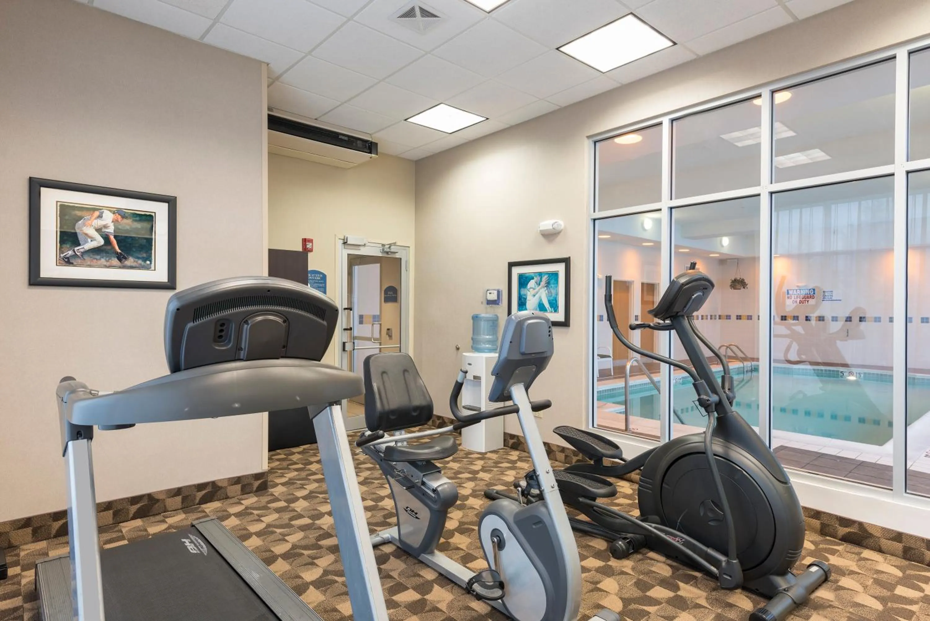 Fitness centre/facilities in Holiday Inn Aurora North - Naperville by IHG