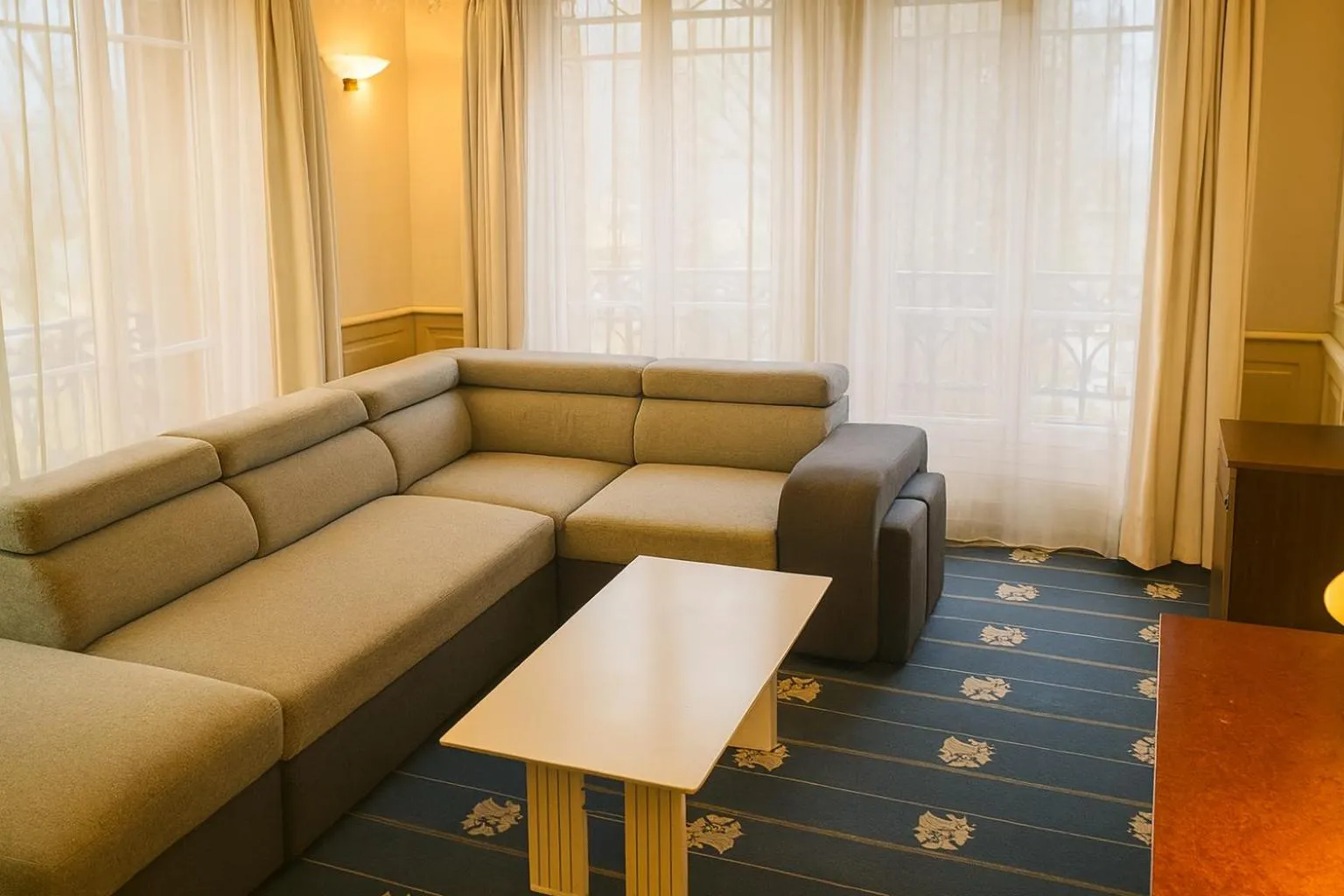 Living room in Hôtel Terminus