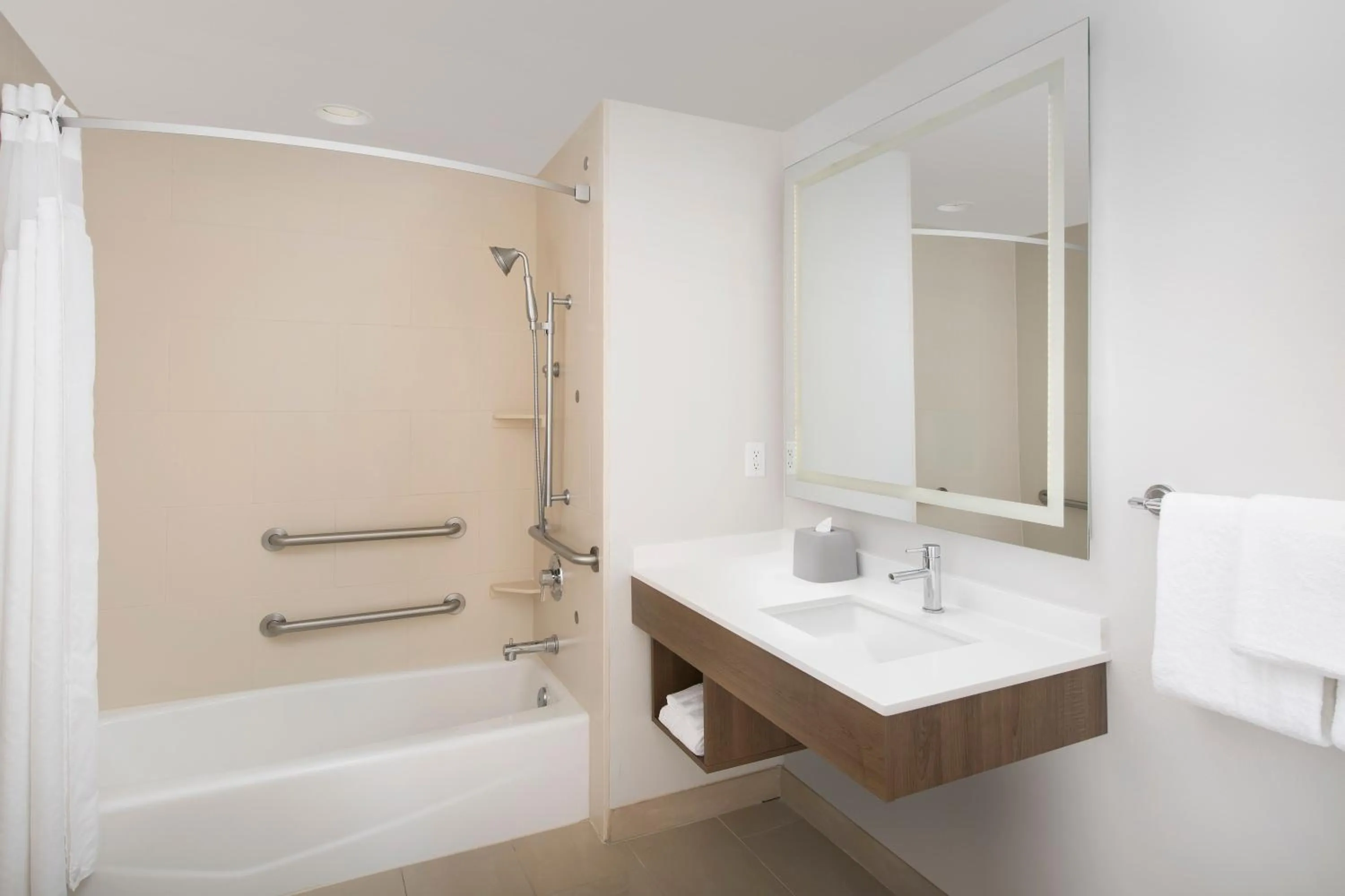 Bathroom in Holiday Inn Express Jacksonville Beach by IHG