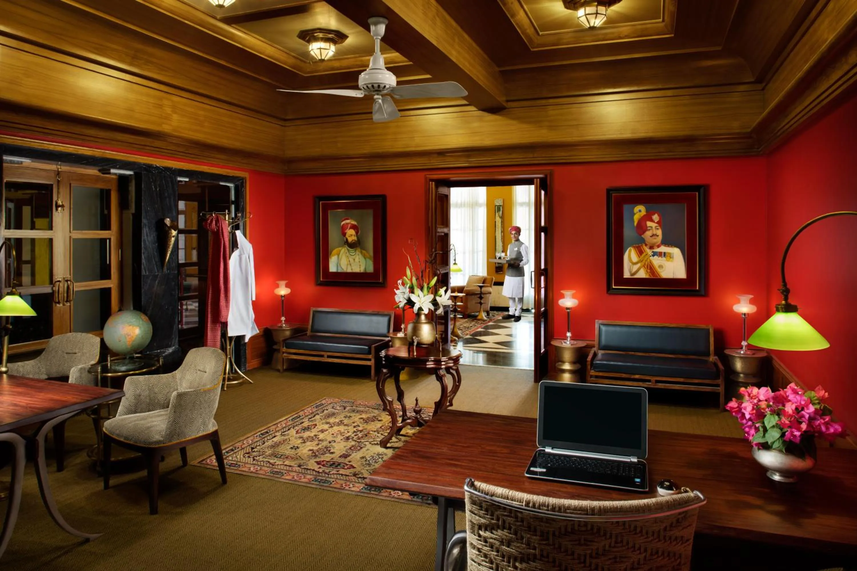 Seating area in Narendra Bhawan