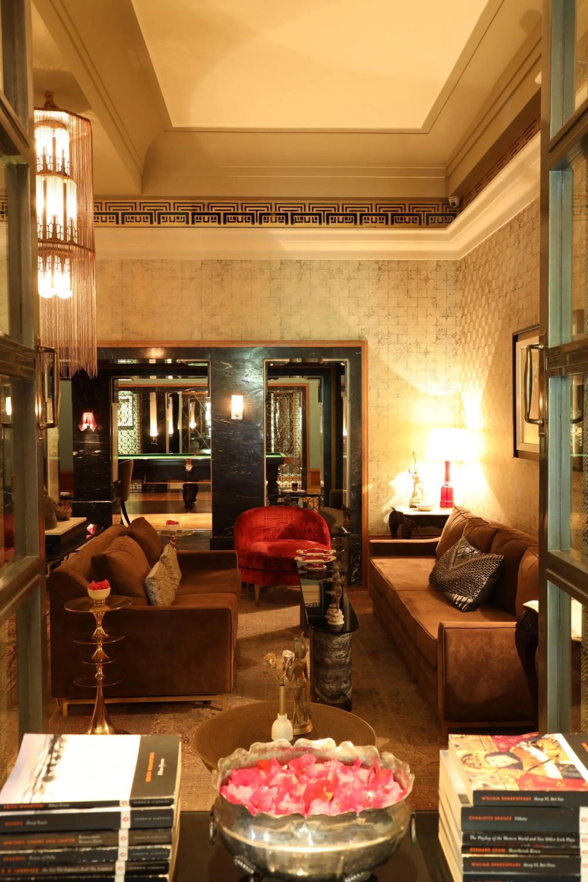 Seating area in Narendra Bhawan