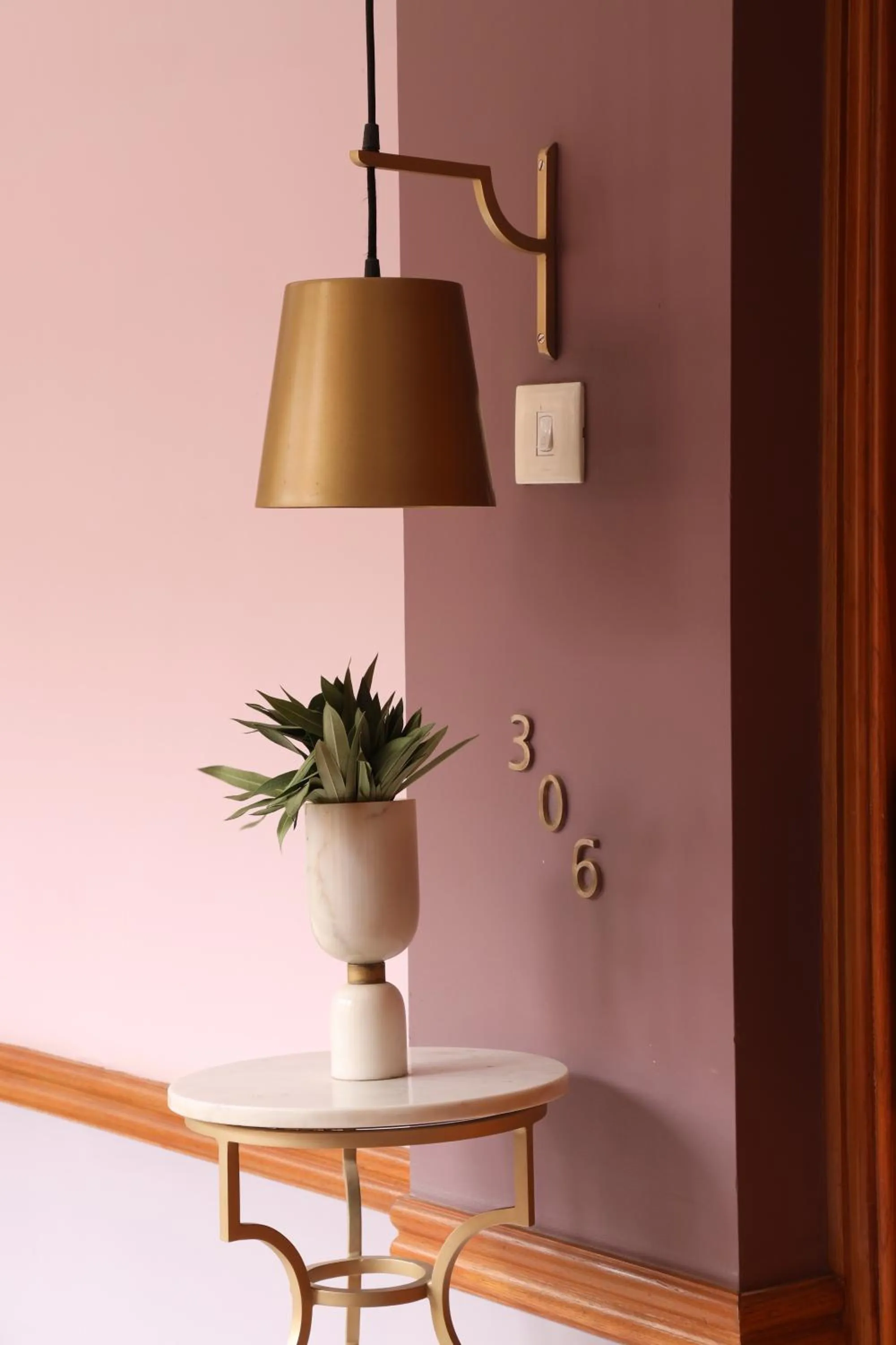 Decorative detail in Narendra Bhawan