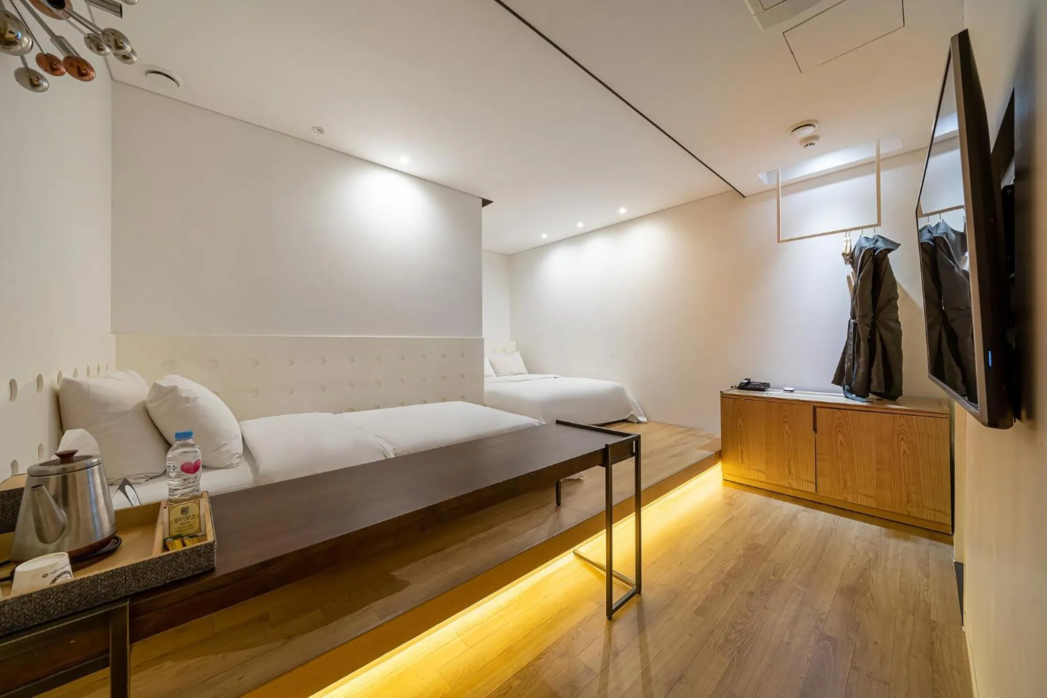 Bed in Hotel The Designers Kondae