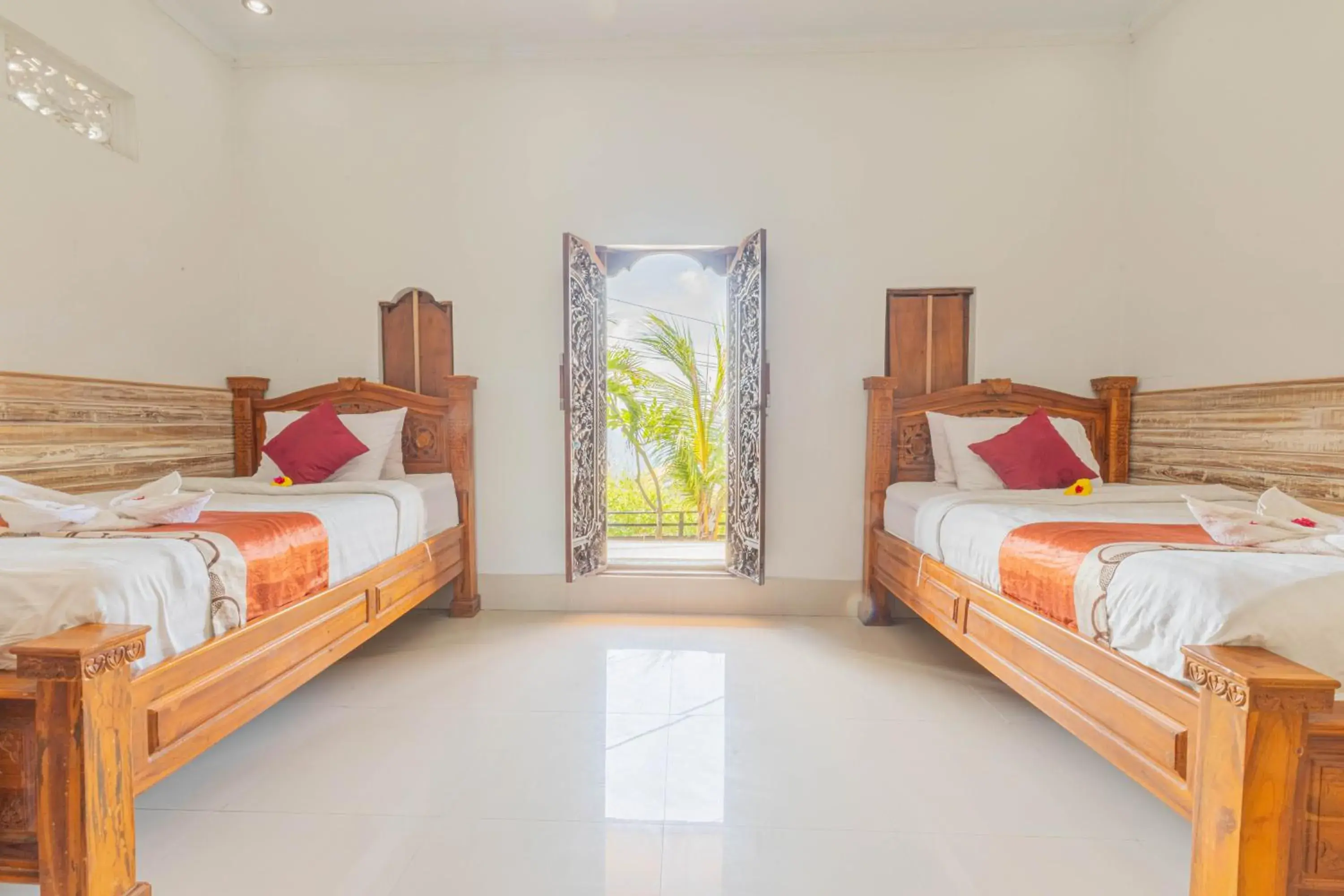 Twin Room with Sea View in Manta Cottages with Sea View Twin Room with Sea View in Manta Cottages with Sea View