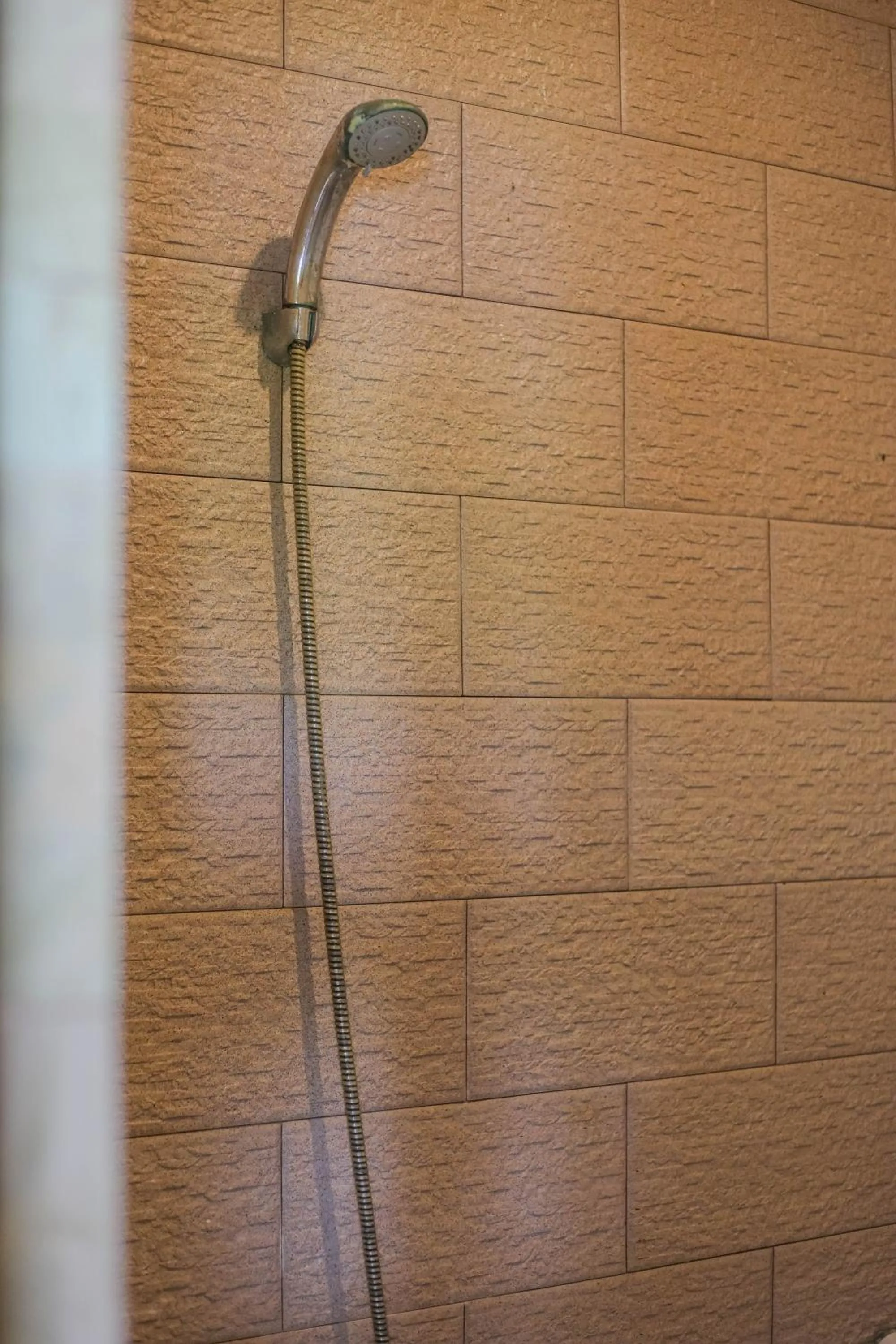 Shower in Manta Cottages with Sea View