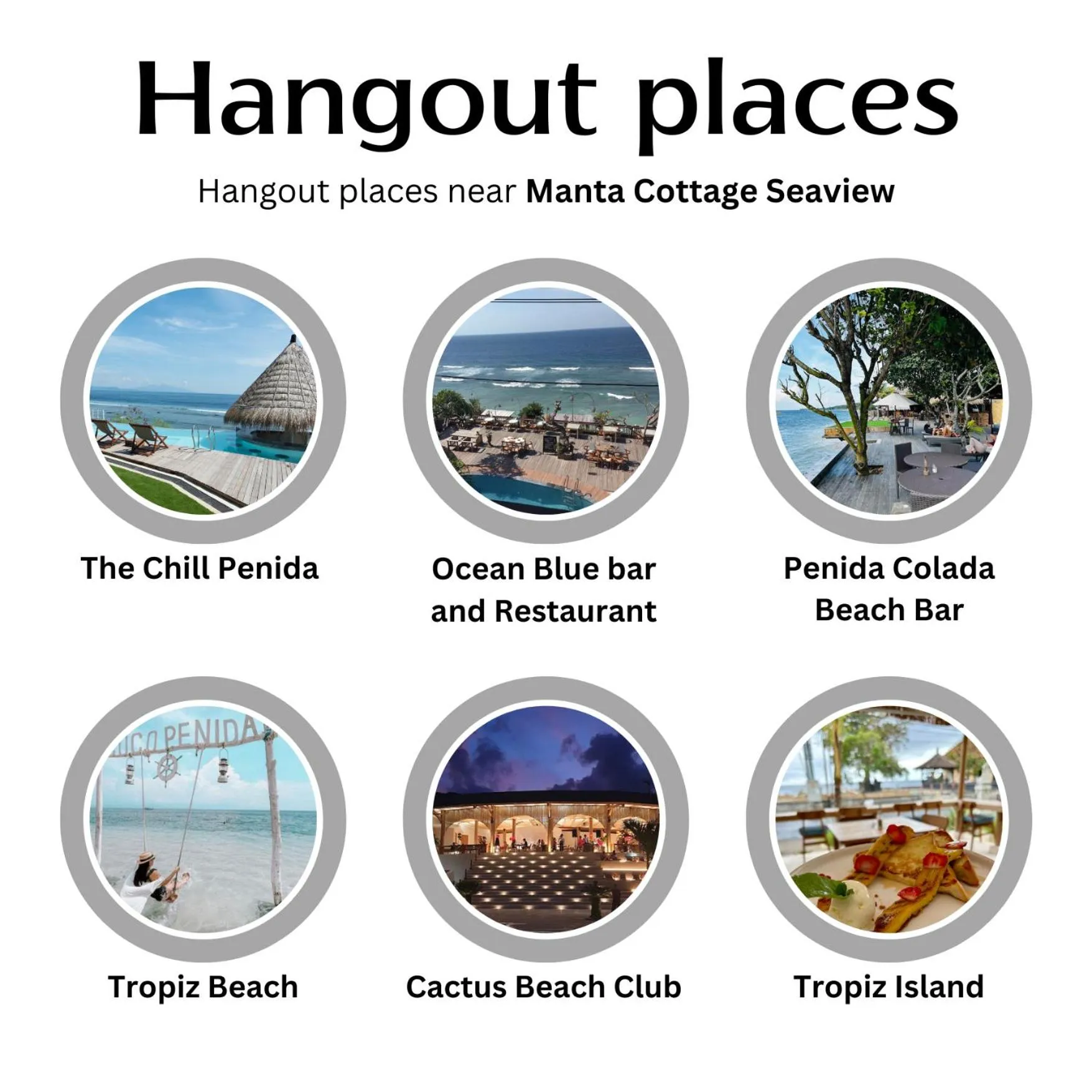 Activities in Manta Cottages with Sea View