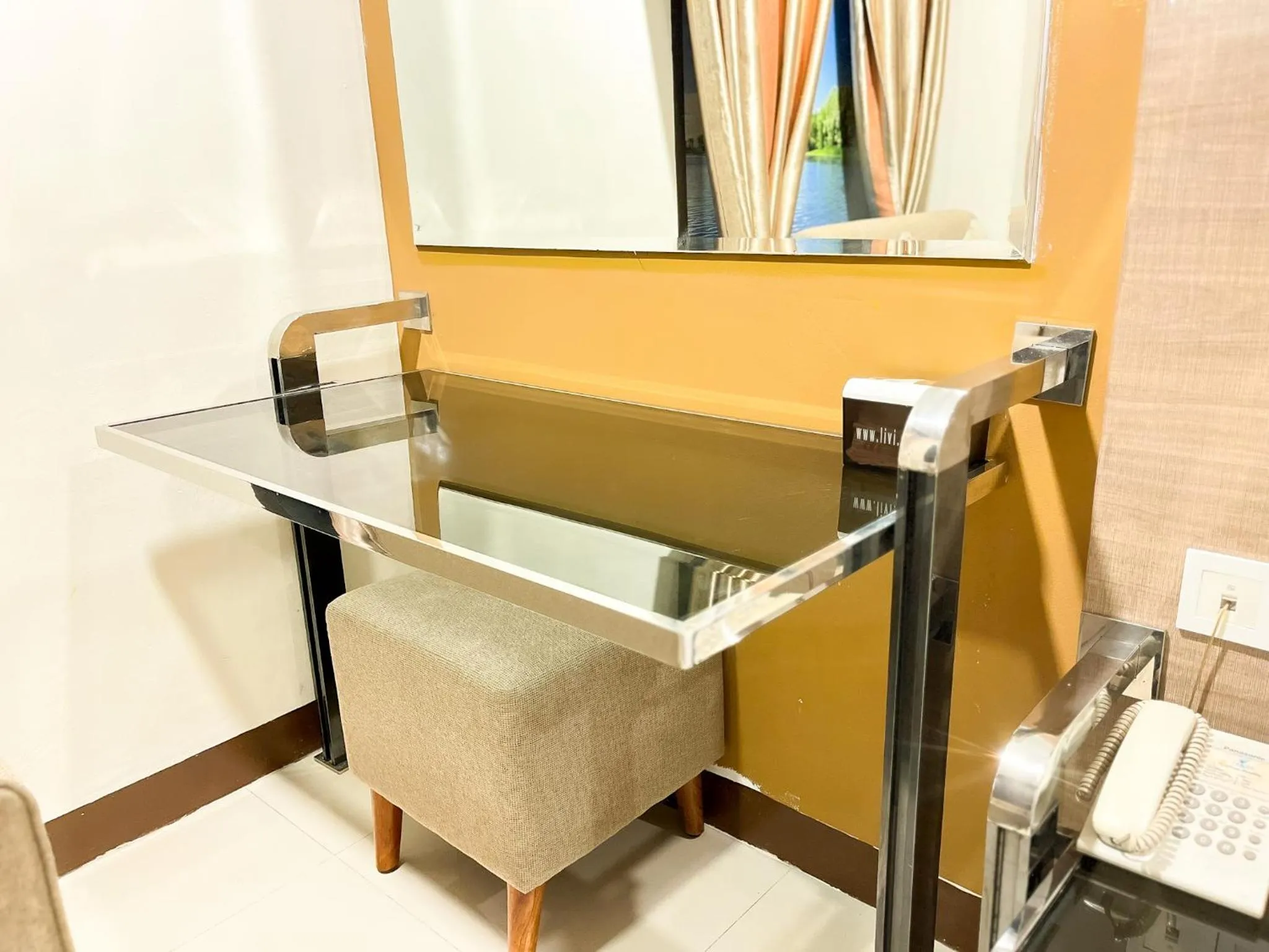 Seating area in Verse Hotel Cirebon