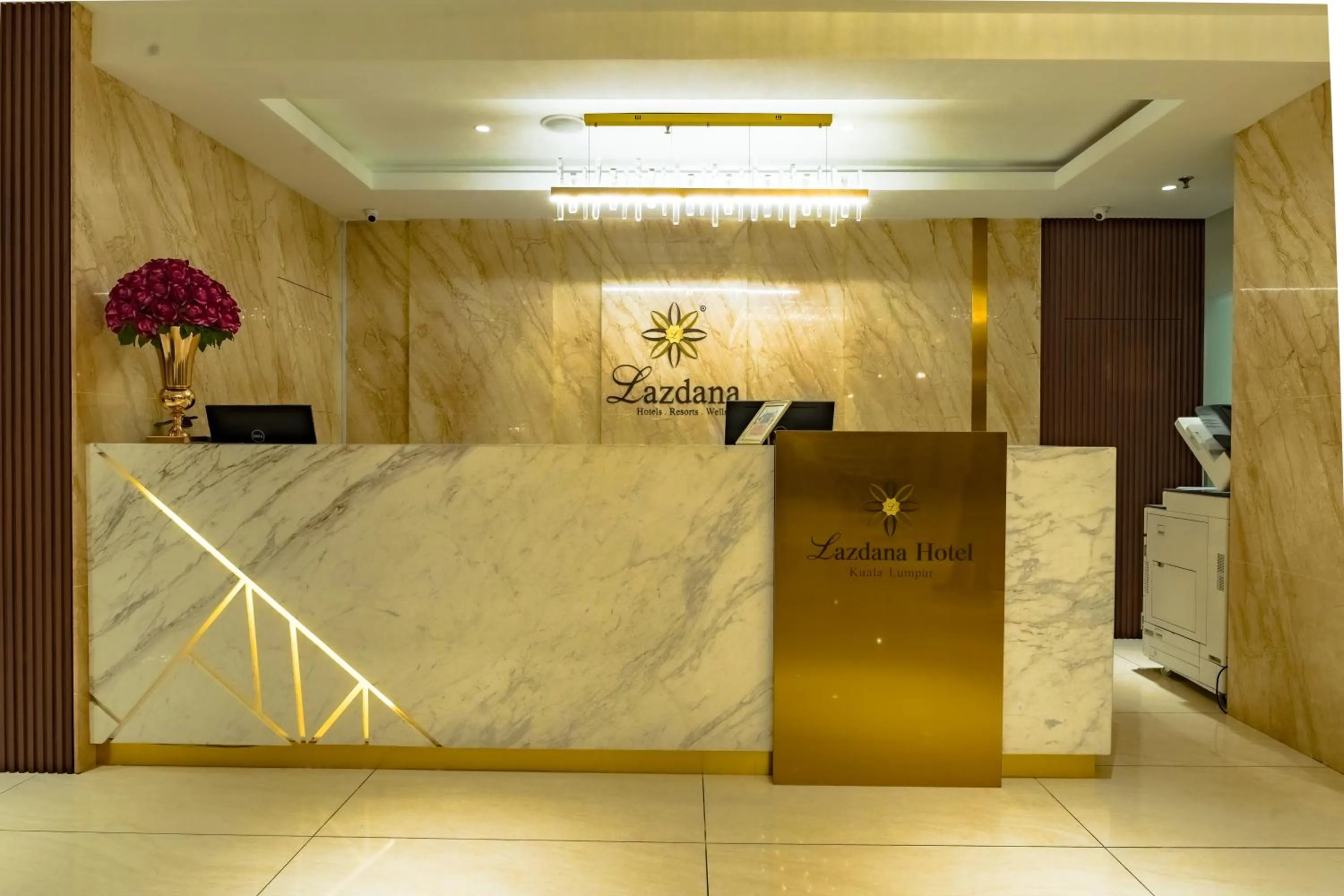 Lobby or reception in Lazdana Hotel Kuala Lumpur
