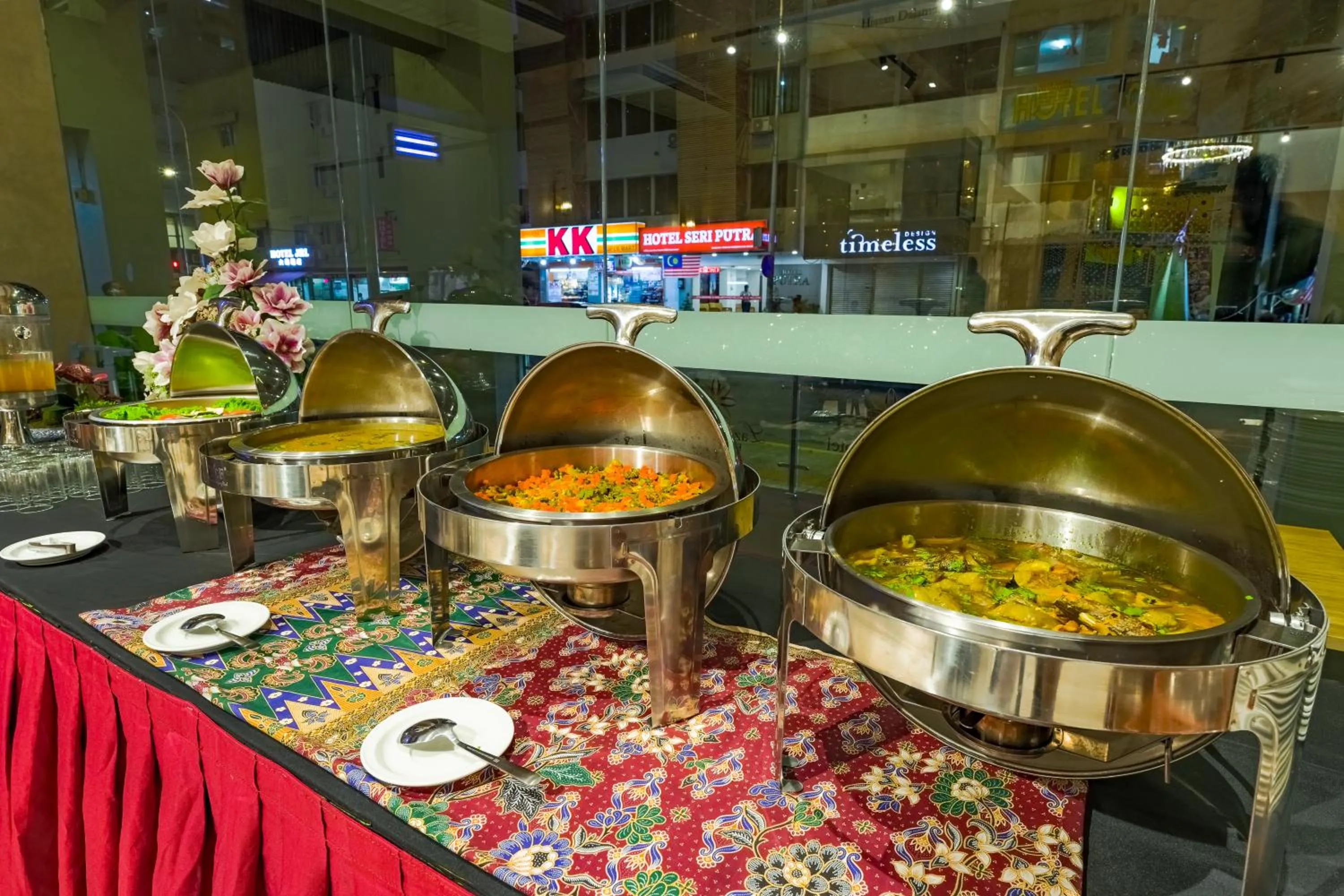 Food in Lazdana Hotel Kuala Lumpur