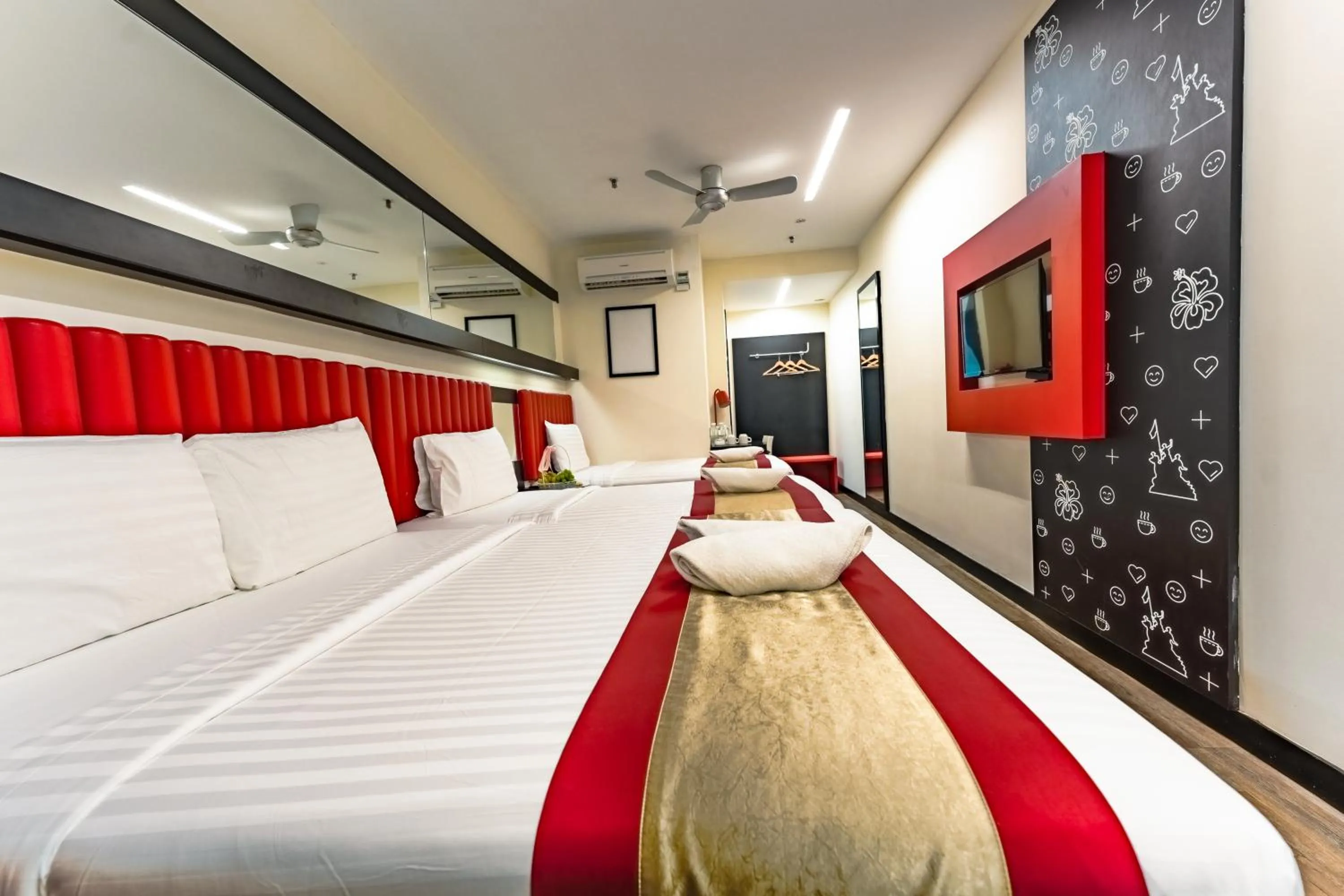 Bedroom, Bed in Lazdana Hotel Kuala Lumpur