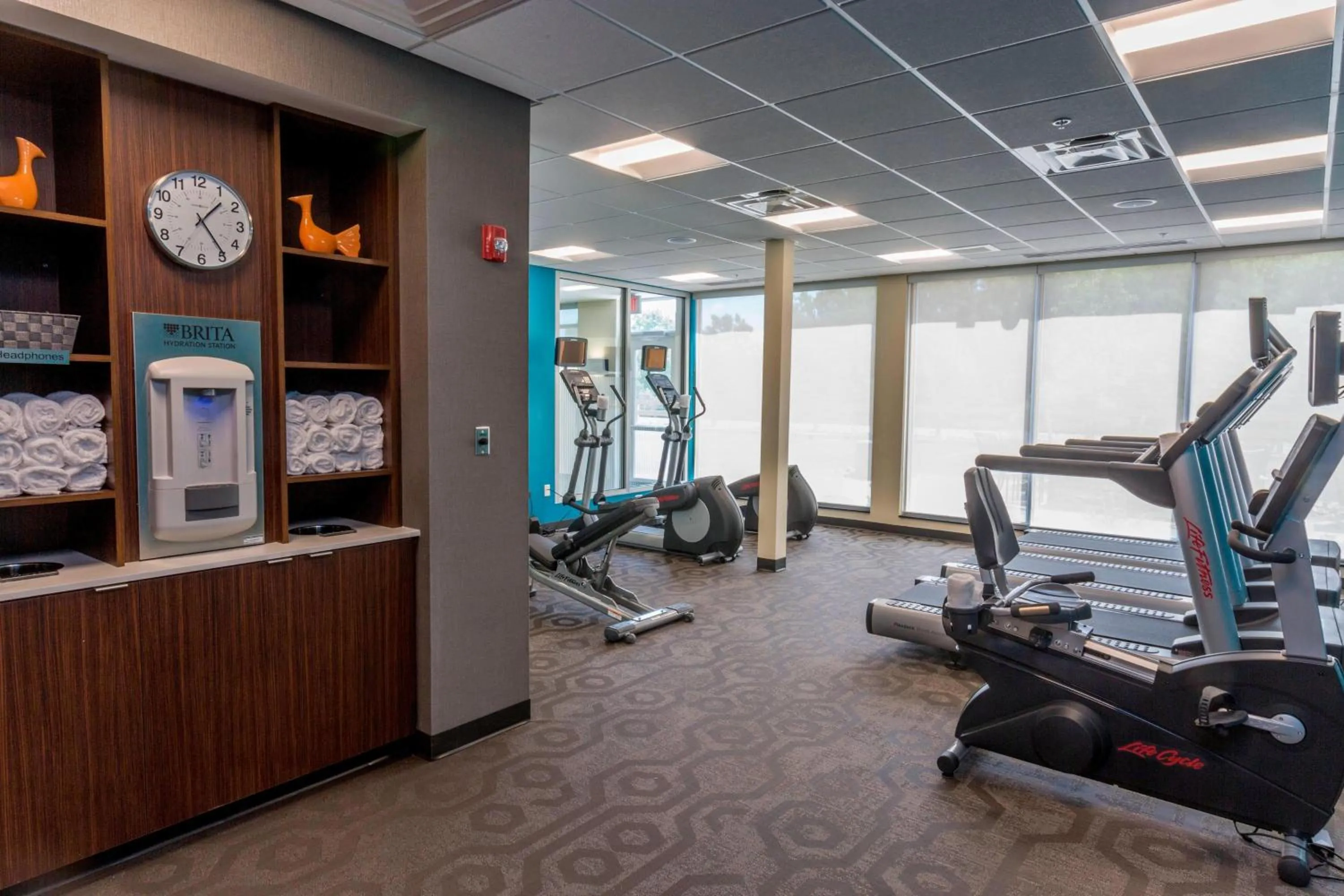Fitness centre/facilities in Fairfield Inn & Suites by Marriott Geneva Finger Lakes