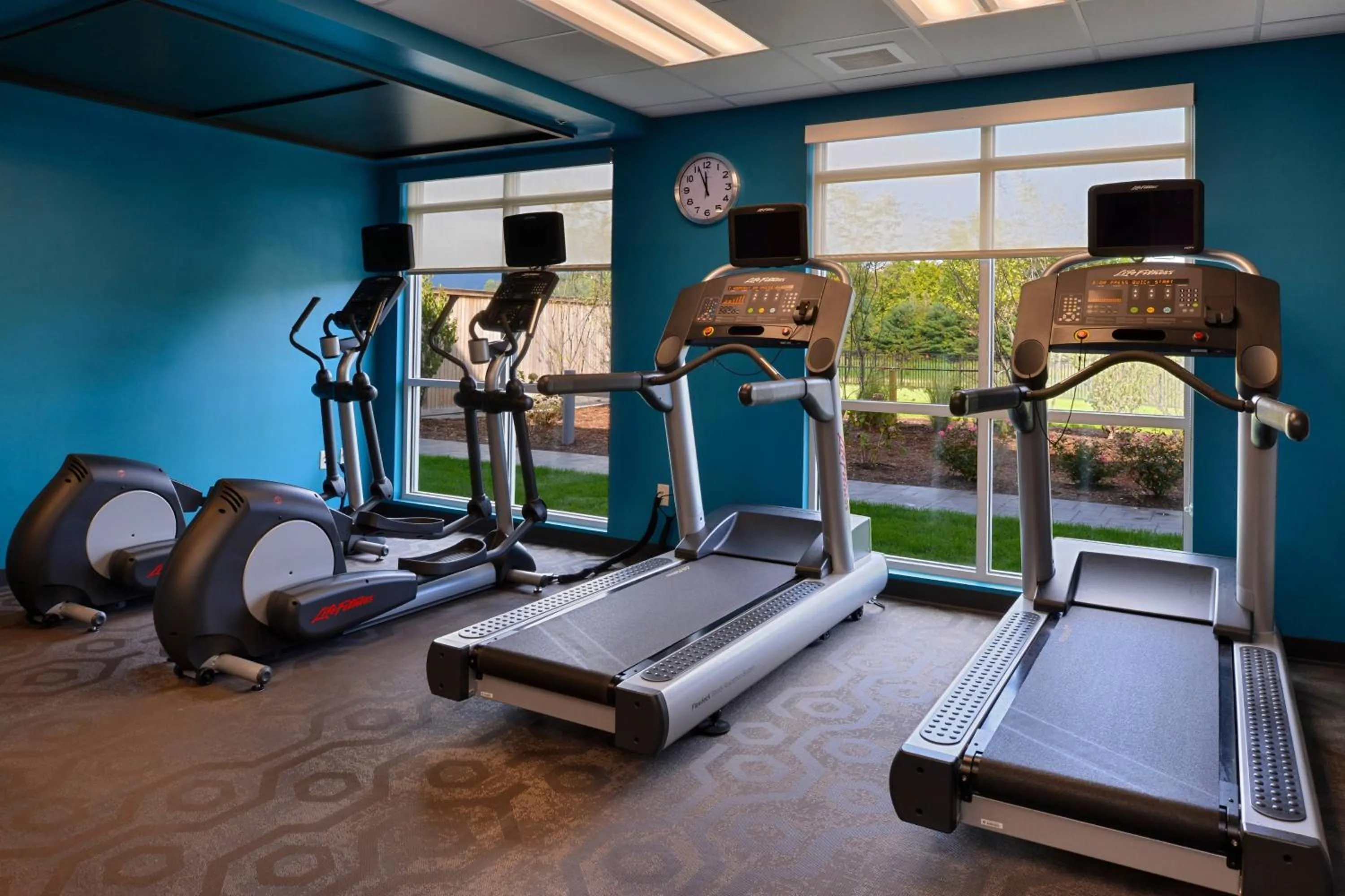 Fitness centre/facilities in Fairfield Inn & Suites by Marriott Plymouth White Mountains