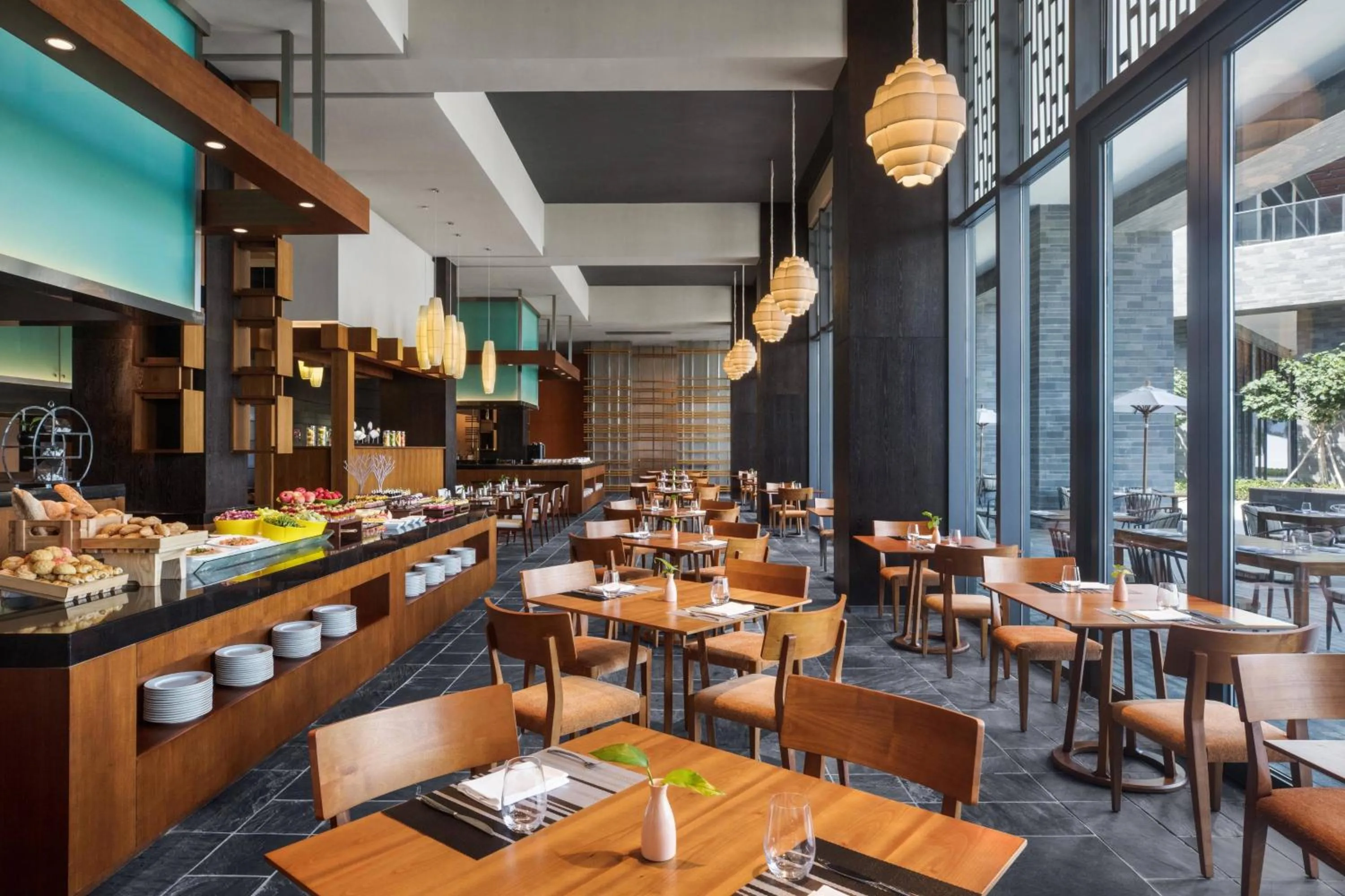 Kitchen or kitchenette in Marriott Resort Xiangshui Bay