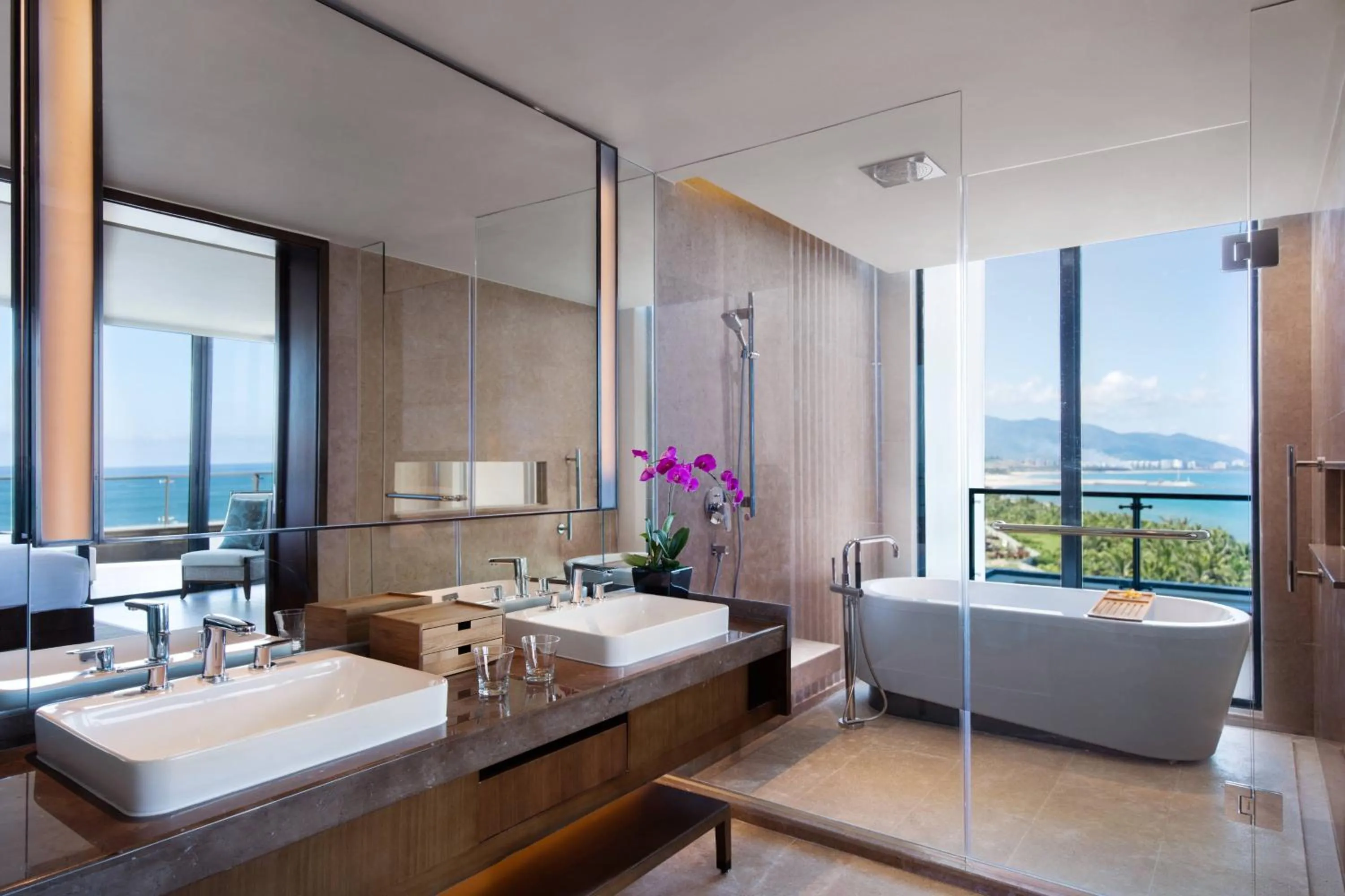 Bathroom in Marriott Resort Xiangshui Bay