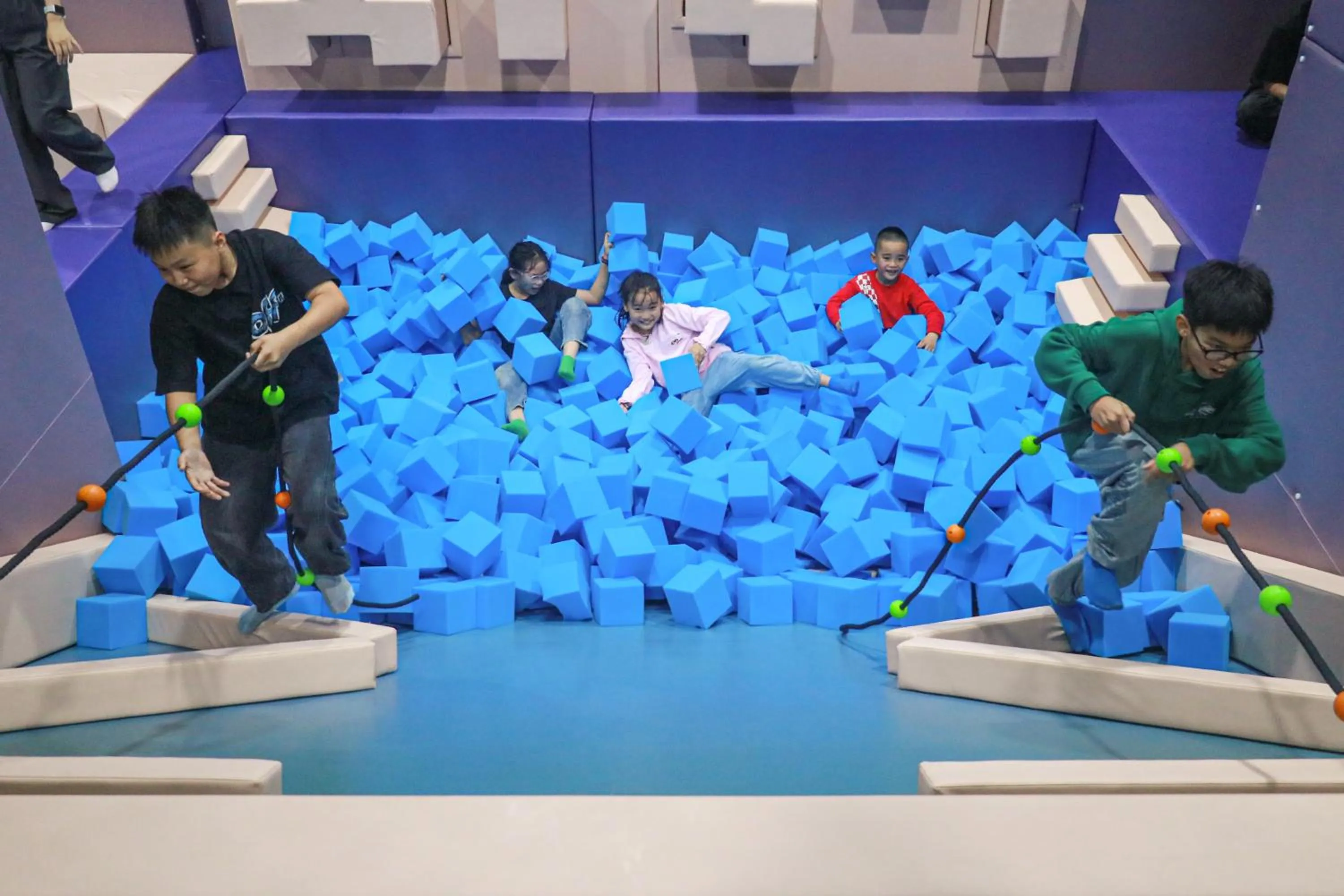 Children play ground in Marriott Resort Xiangshui Bay