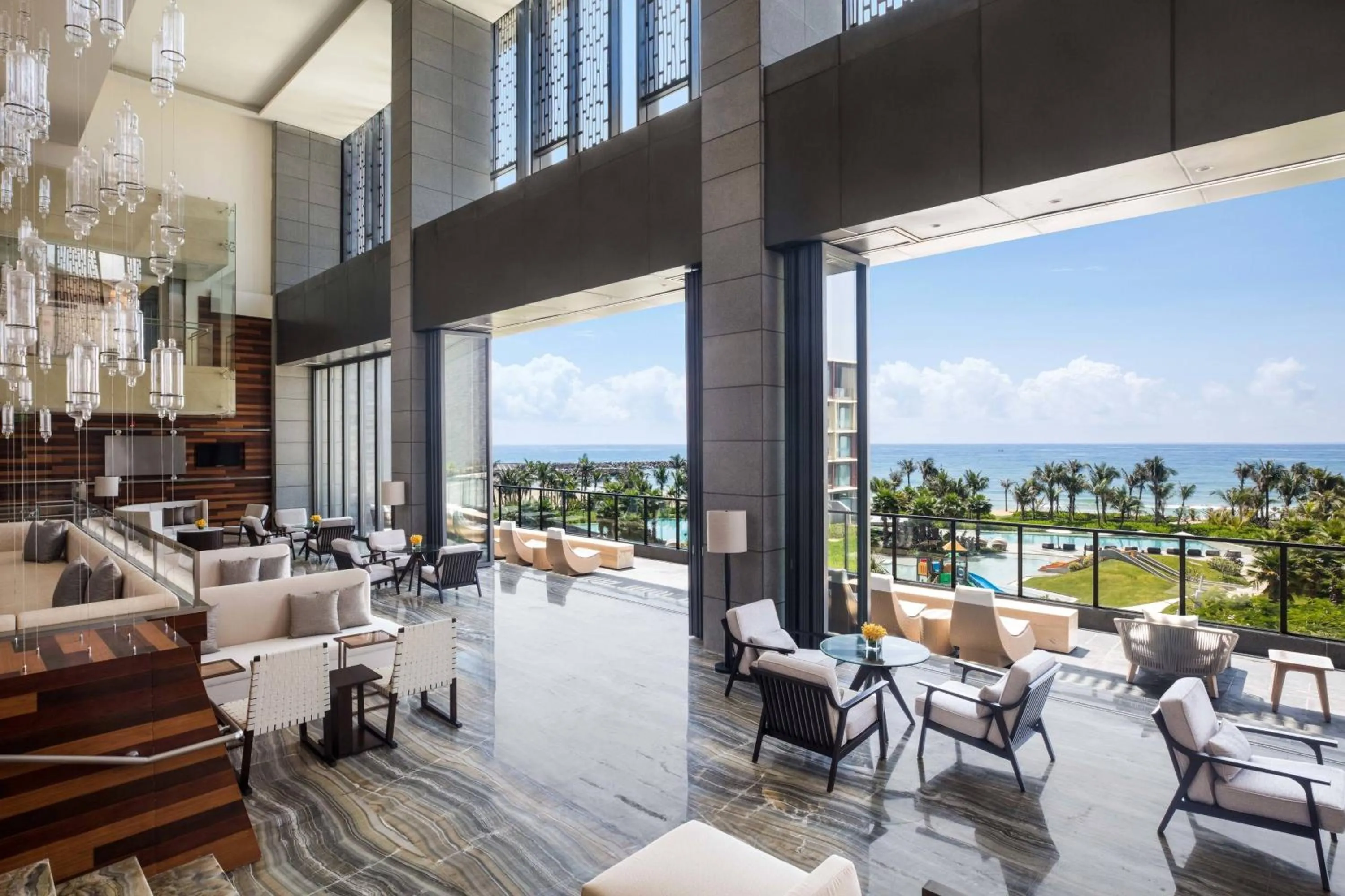 Lounge or bar in Marriott Resort Xiangshui Bay