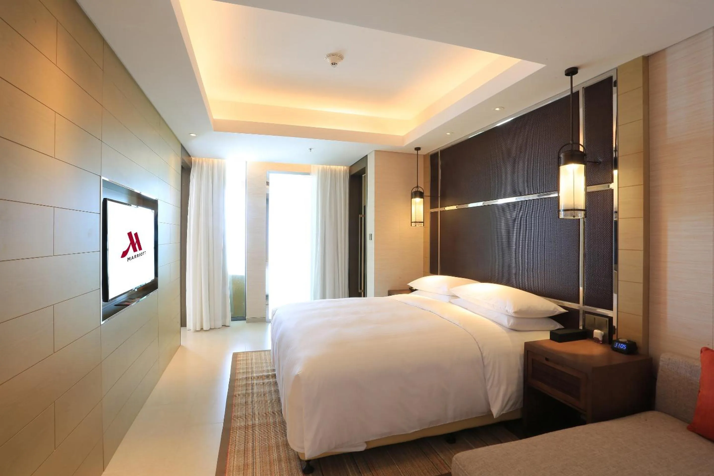 Bedroom, Bed in Marriott Resort Xiangshui Bay