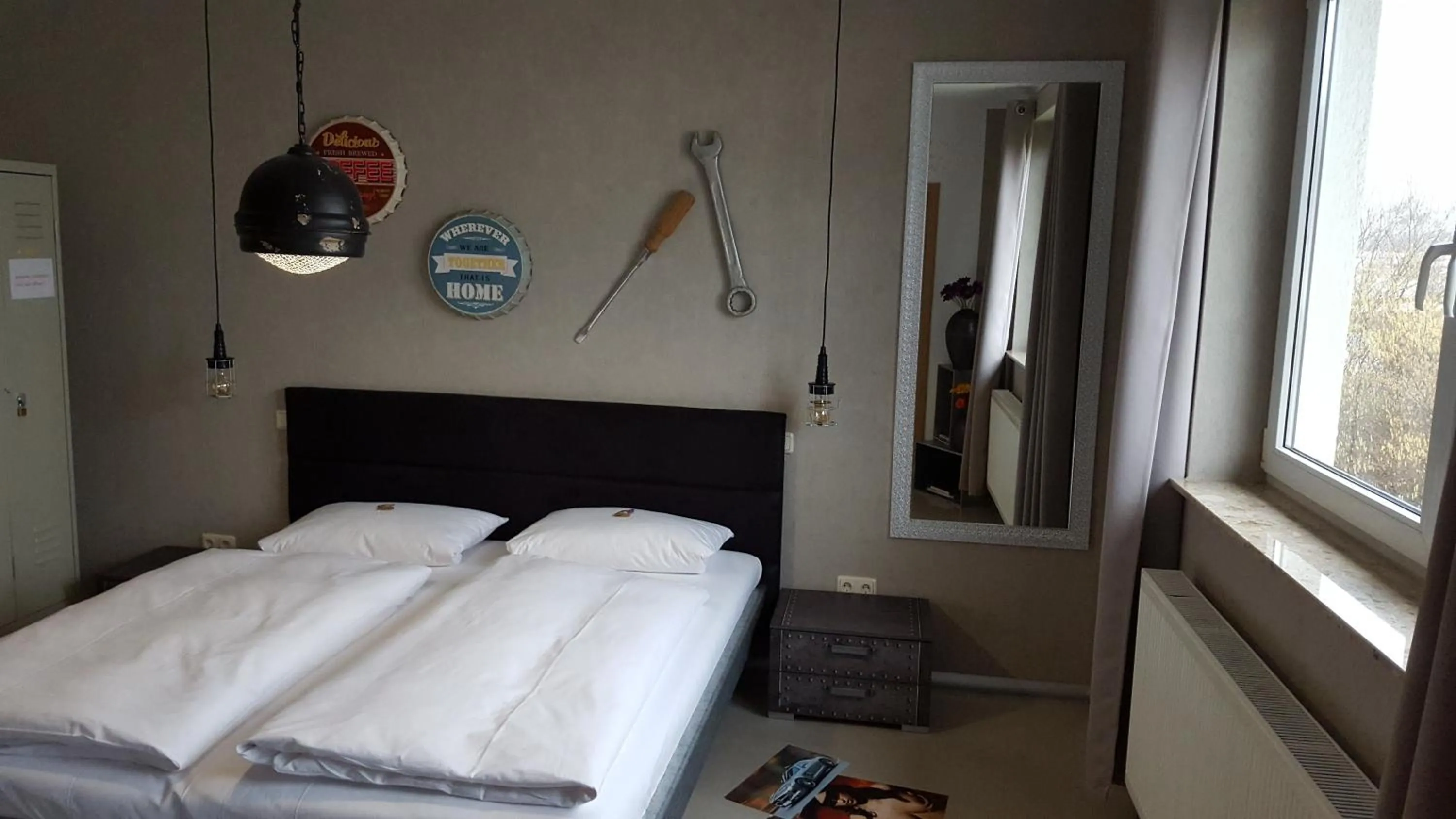 Bed in Hotel Rosenhof