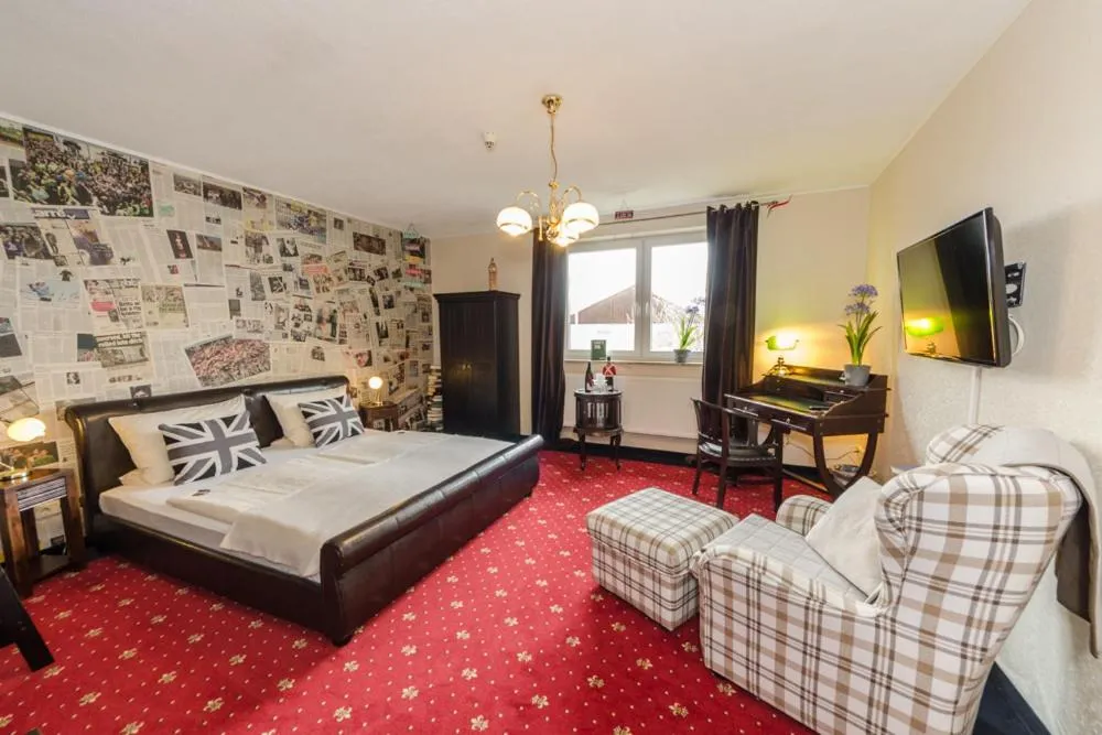 Bed in Hotel Rosenhof