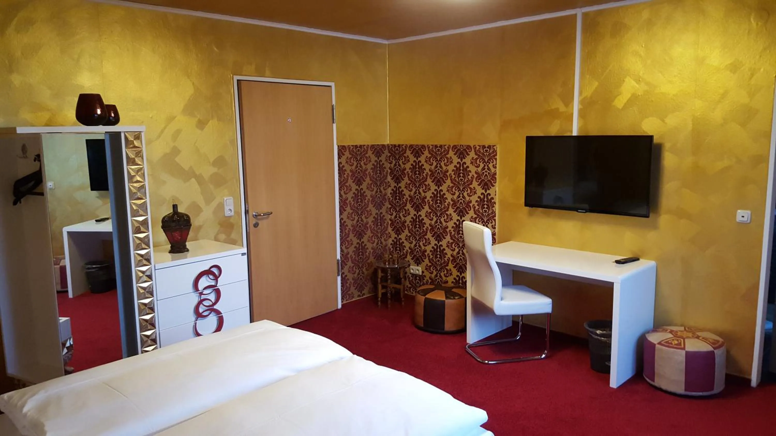 Bed in Hotel Rosenhof