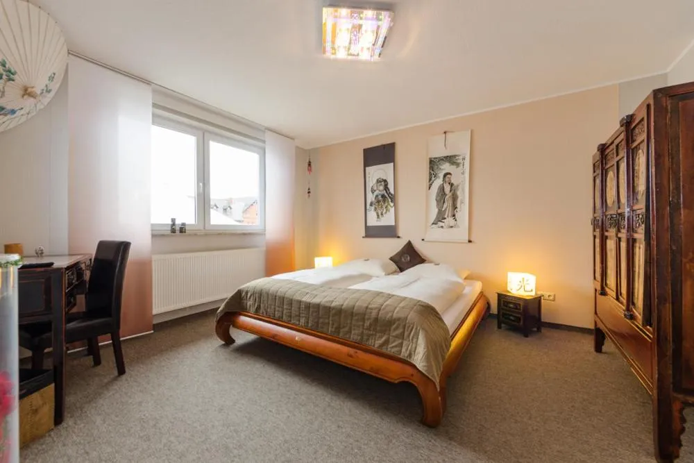 Bed in Hotel Rosenhof