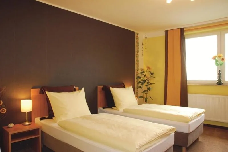 Bed in Hotel Rosenhof