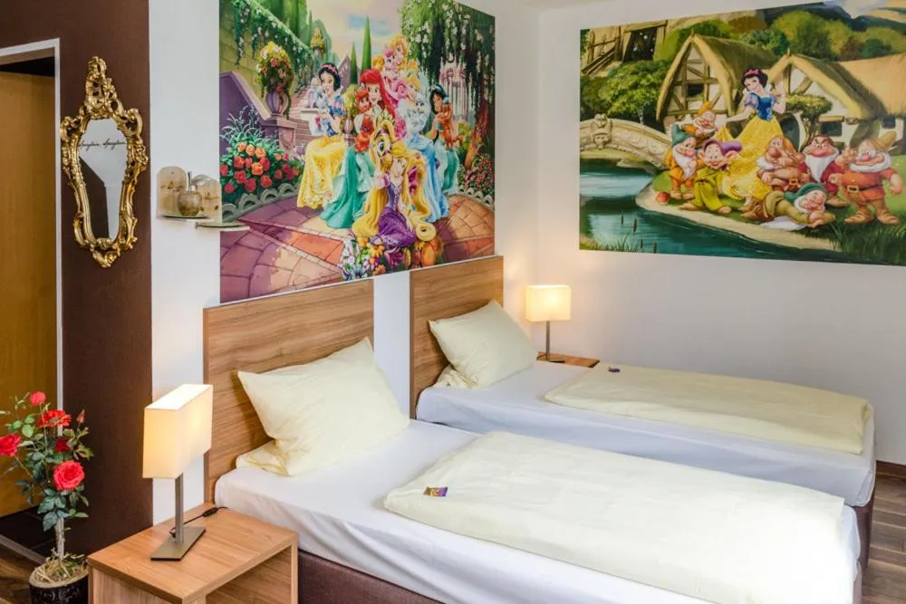 Bed in Hotel Rosenhof