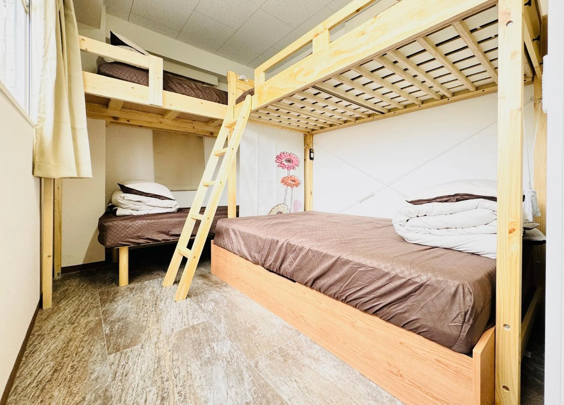 Bed in GUEST HOUSE B's FiveⅡ