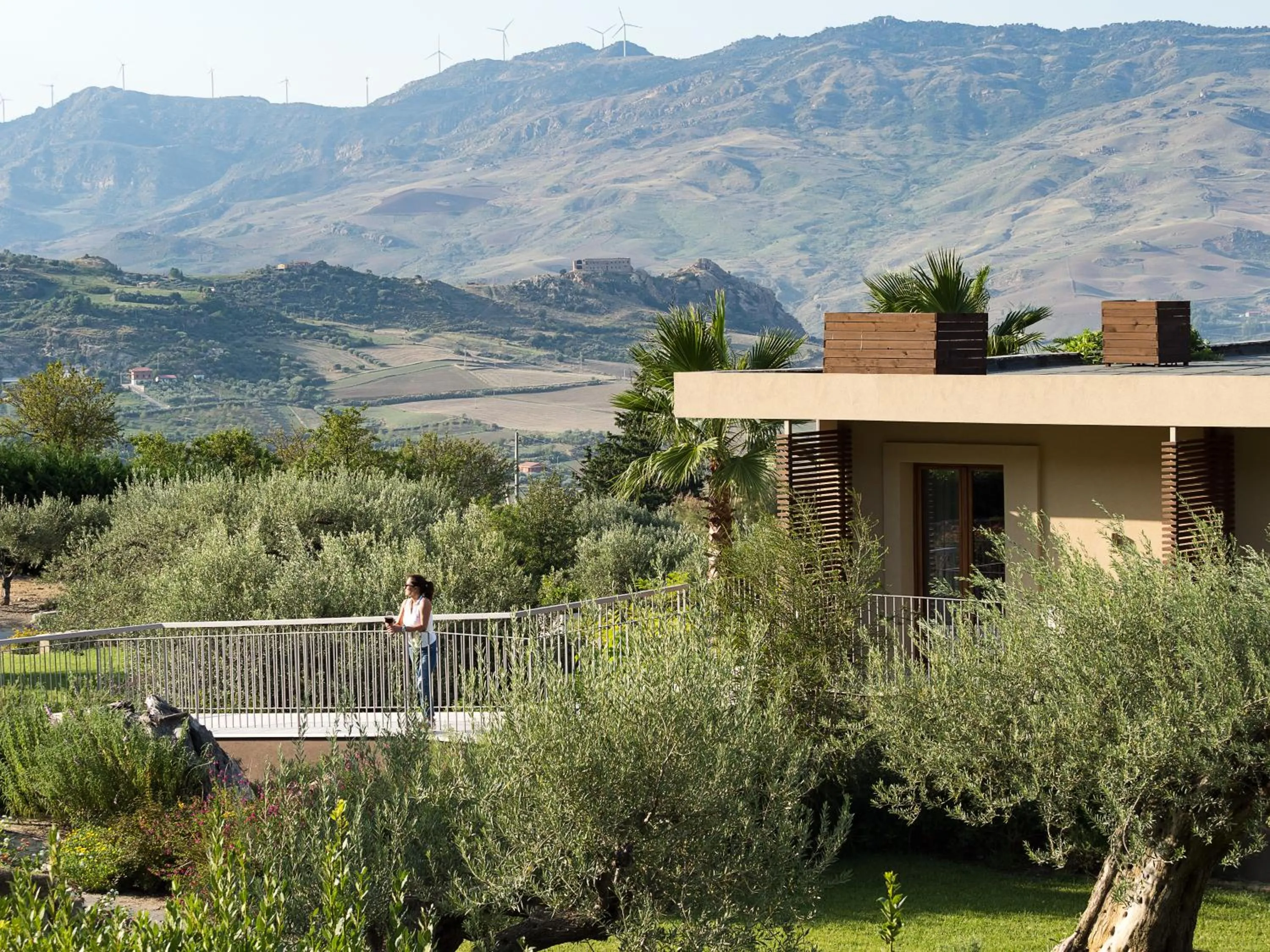 Natural landscape in Rocca dei Saraceni